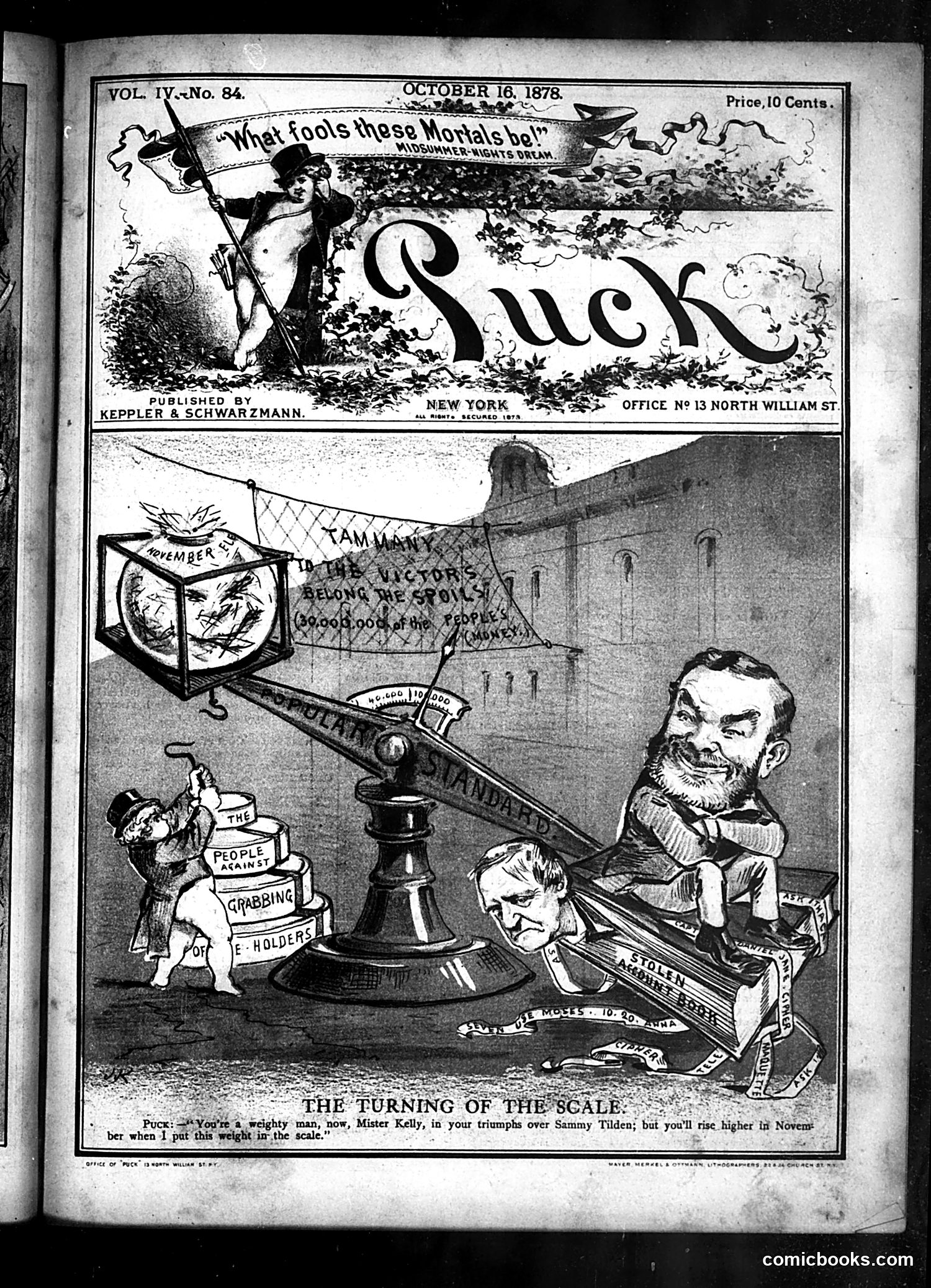Puck — October 16, 1878 — page 1 of 16