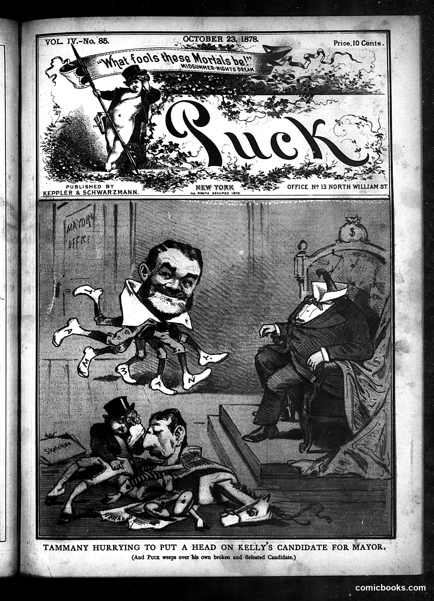 Puck — October 23, 1878 — page 1 of 16