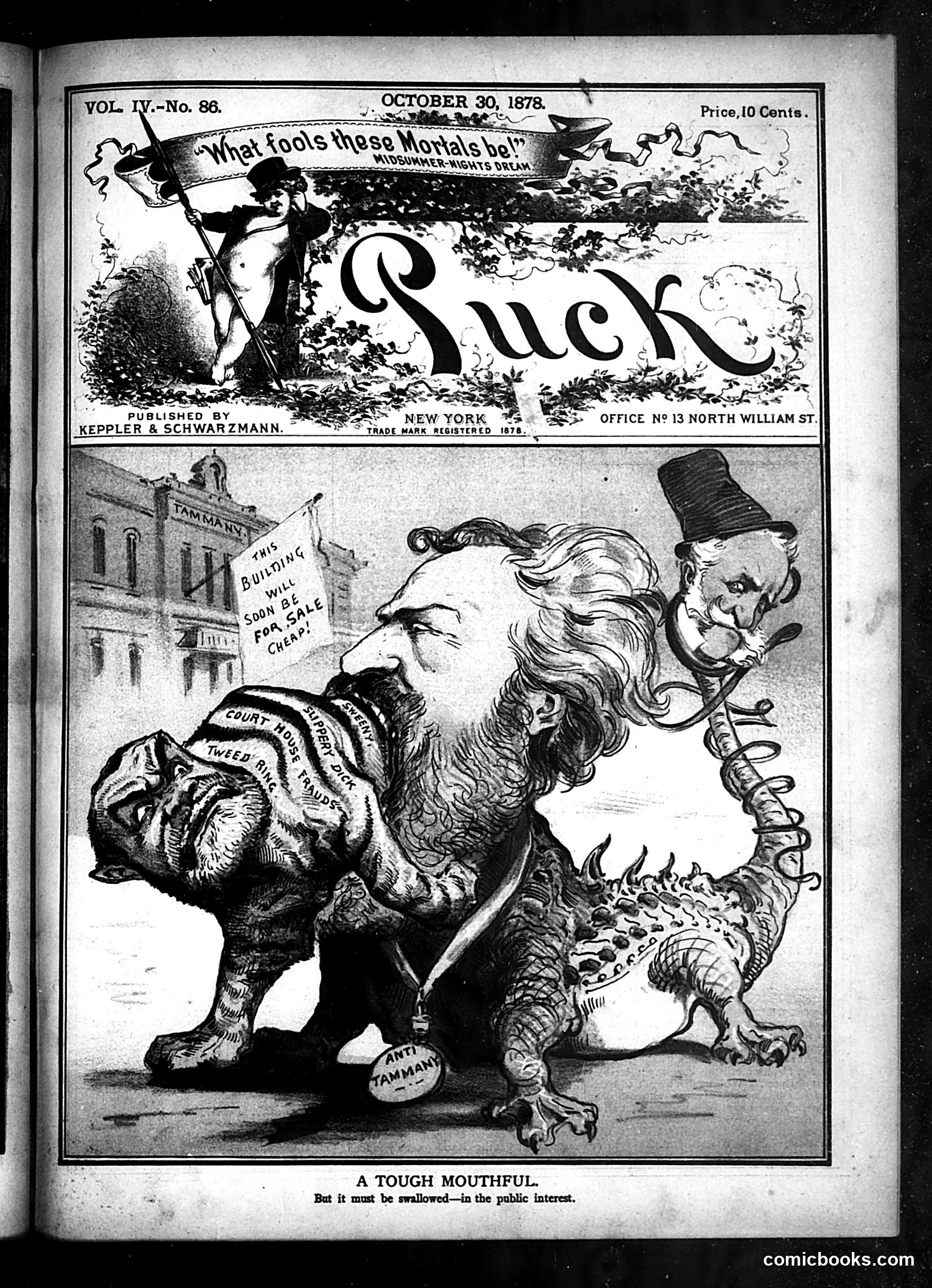 Puck — October 30, 1878 — page 1 of 16