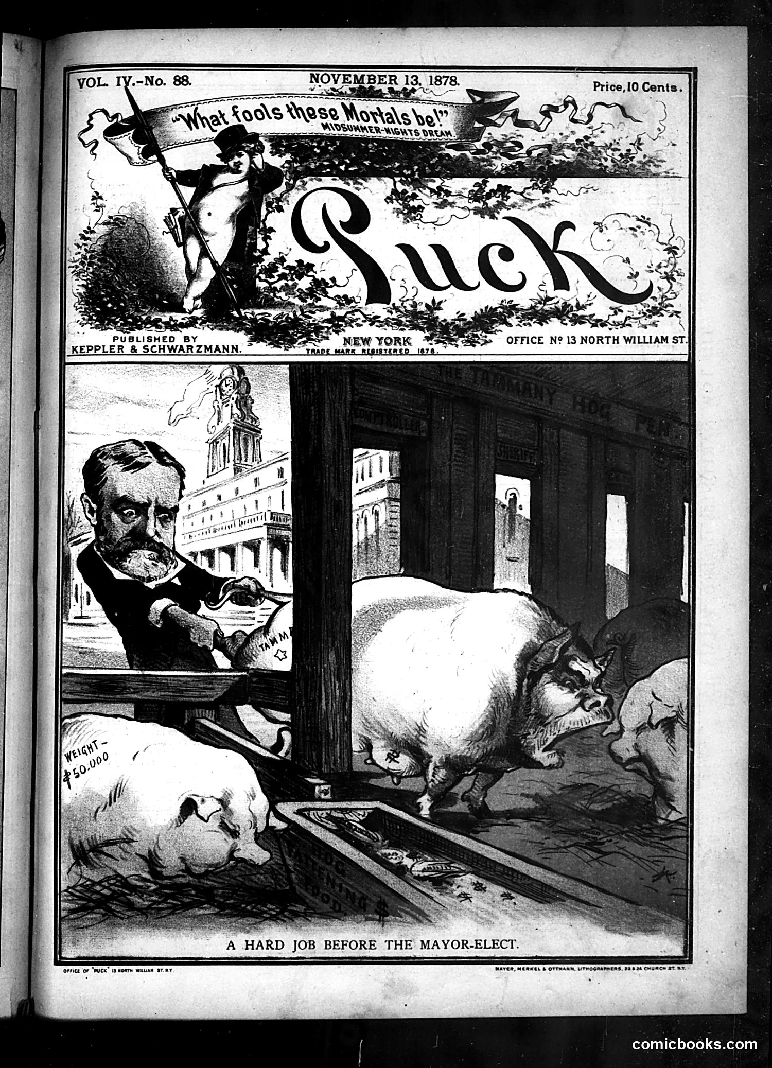 Puck — November 13, 1878 — page 1 of 16