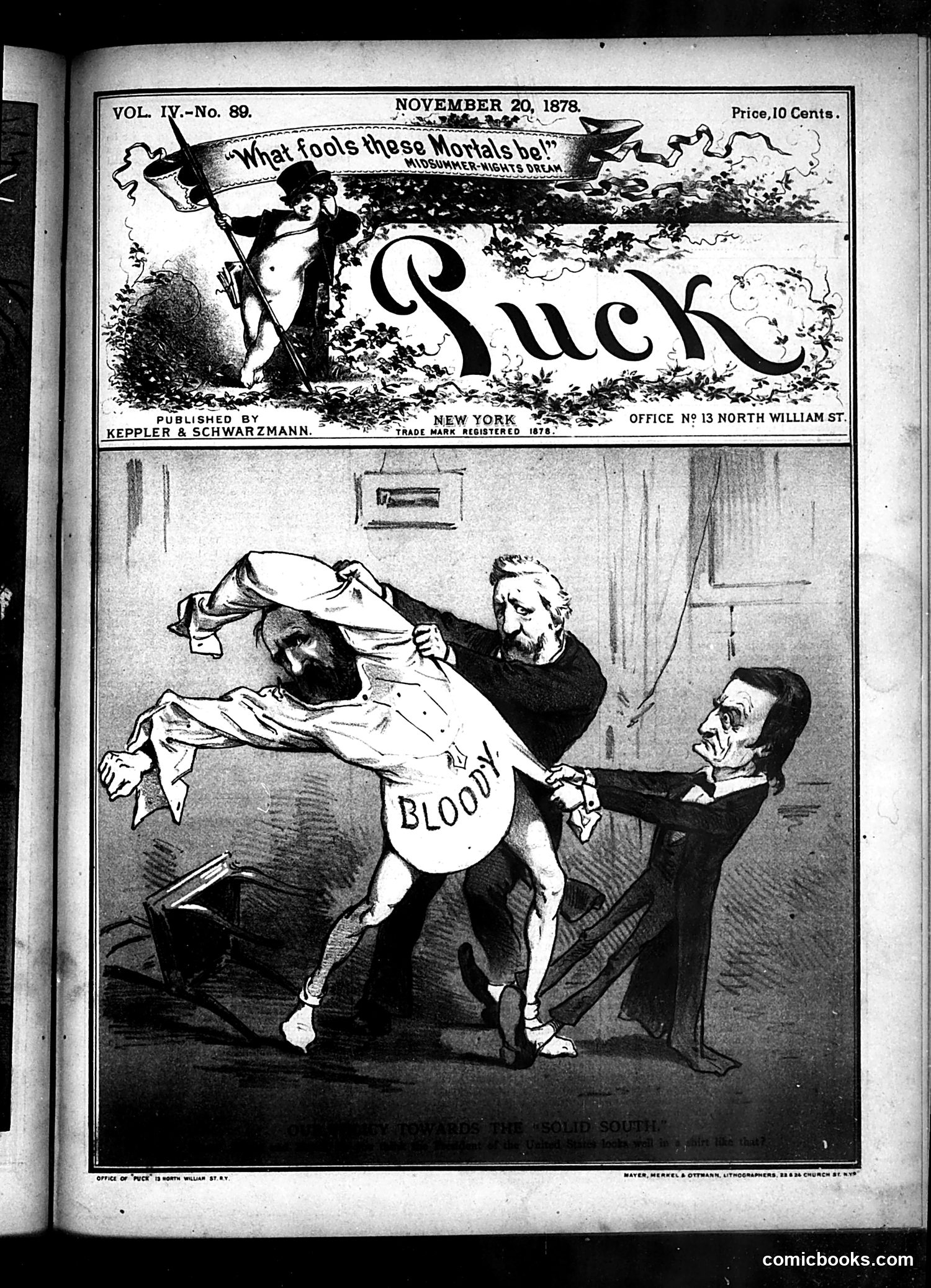 Puck — November 20, 1878 — page 1 of 16