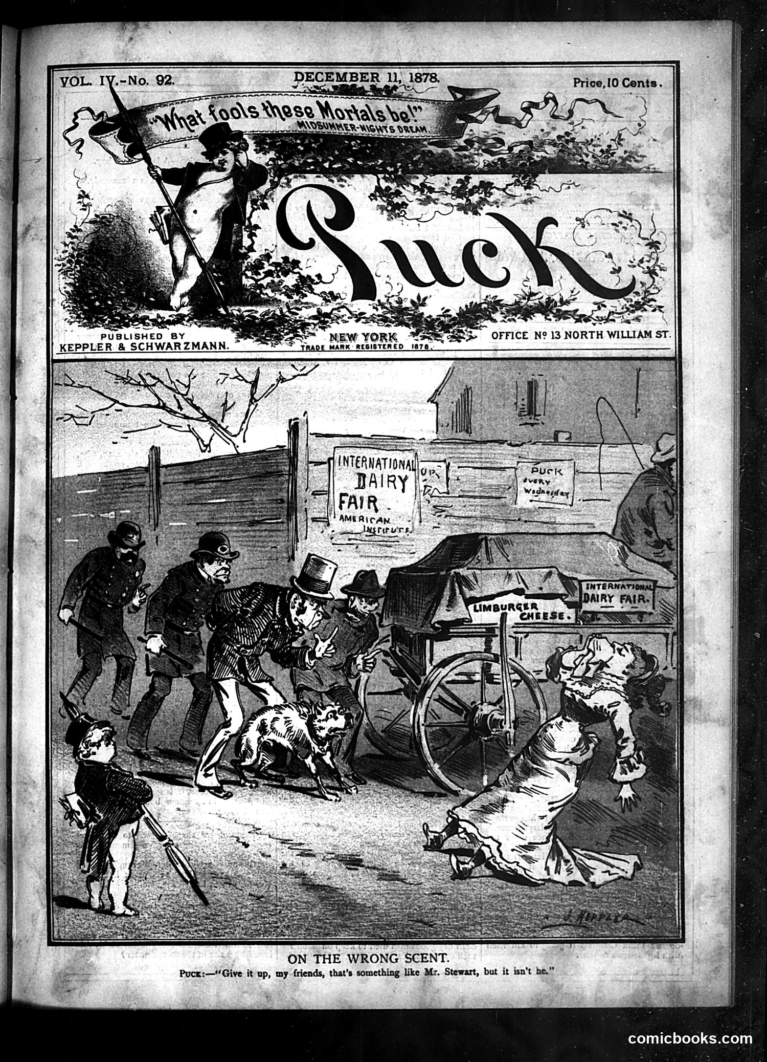 Puck — December 11, 1878 — page 1 of 16