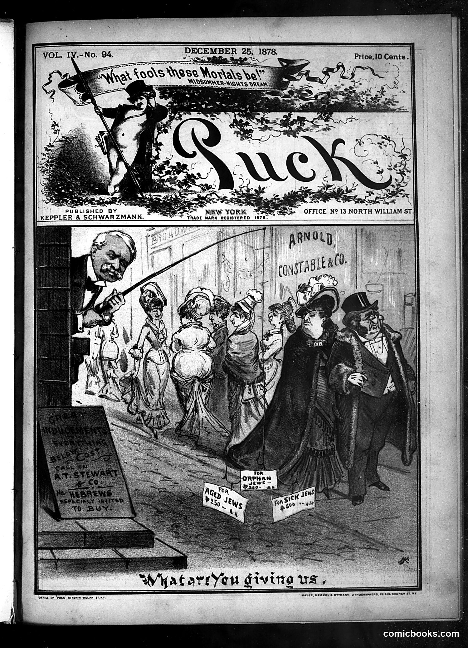 Puck — December 25, 1878 — page 1 of 16
