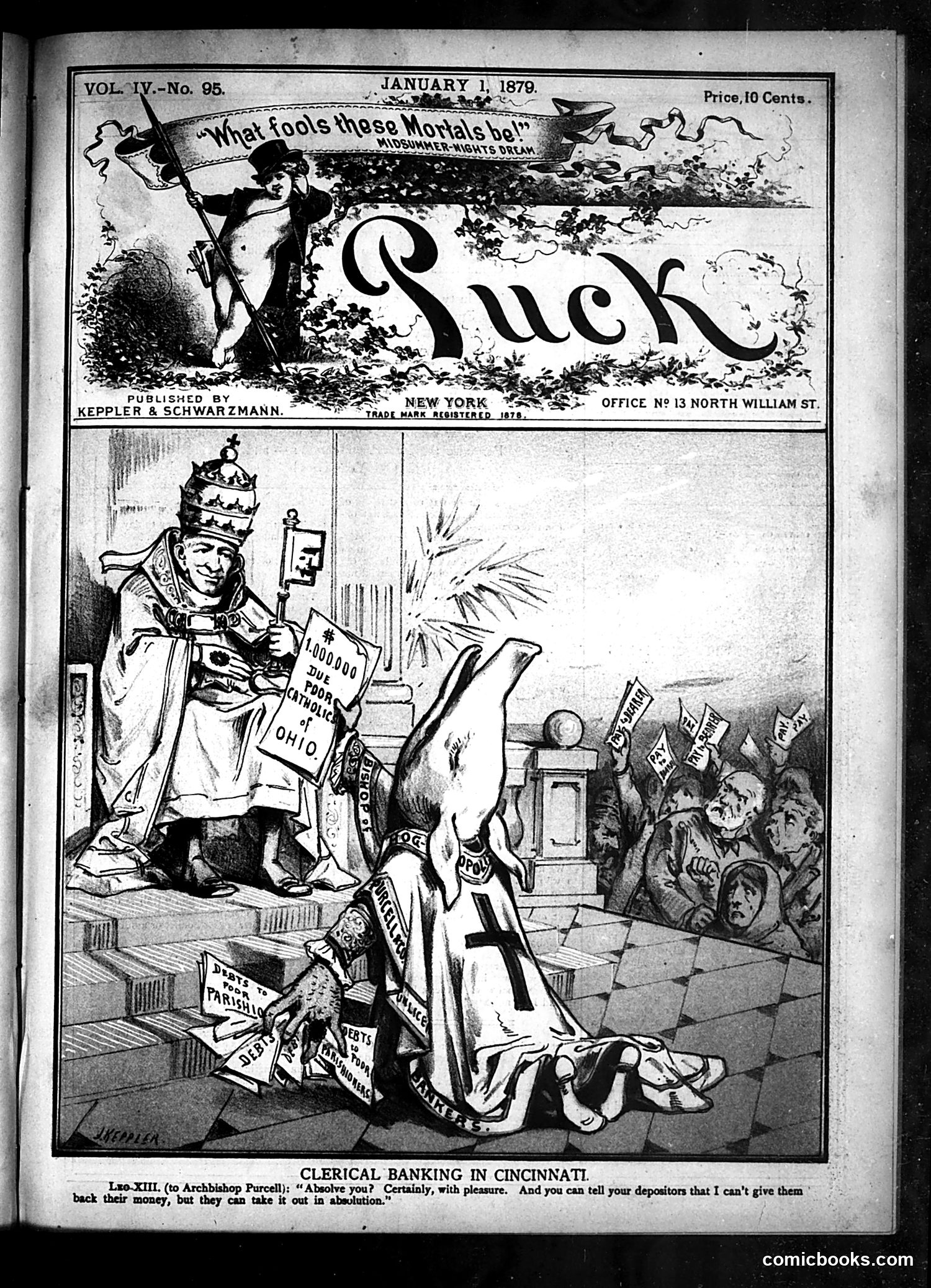 Puck — January 1, 1879 — page 1 of 16