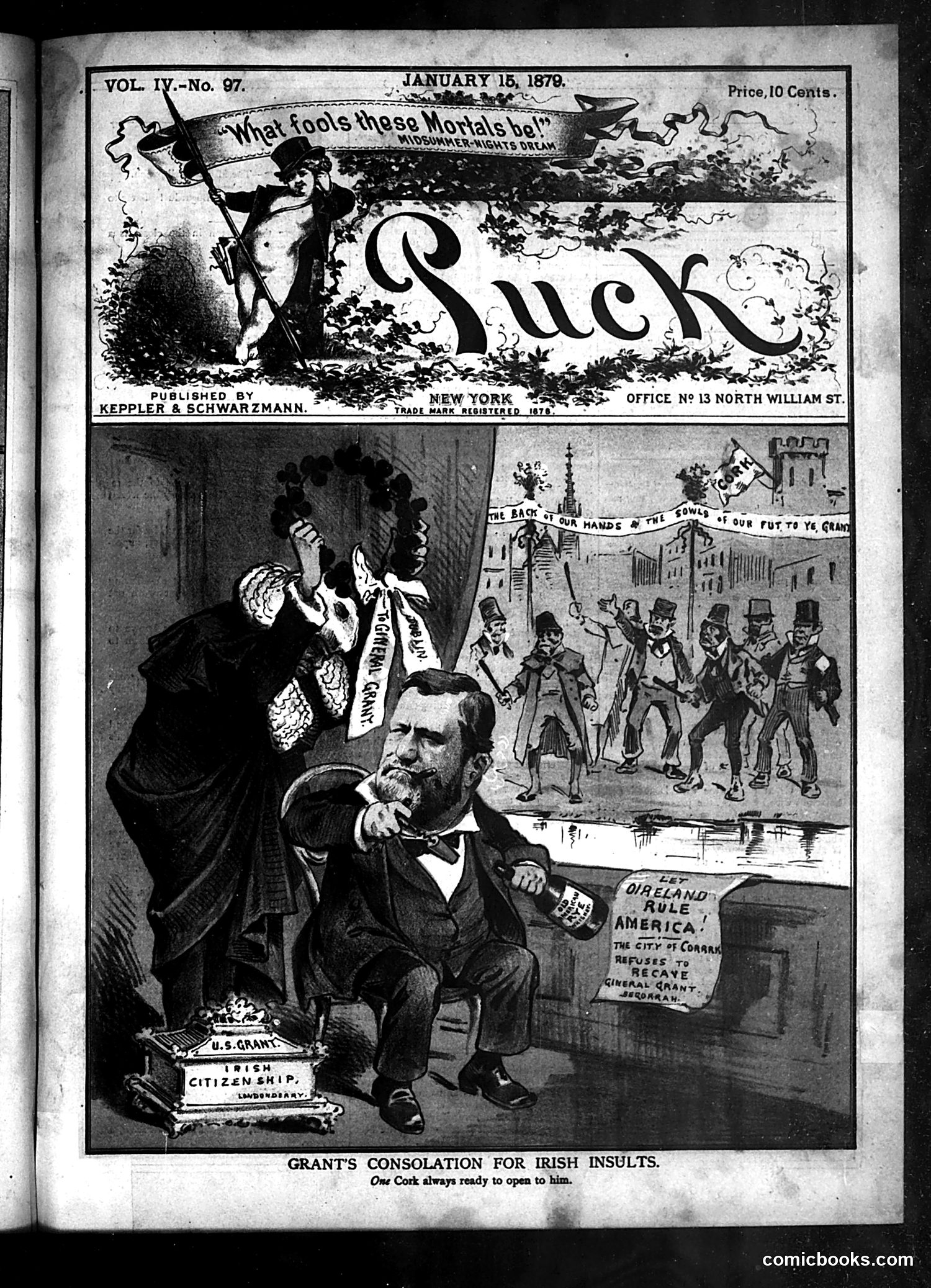 Puck — January 15, 1879 — page 1 of 16