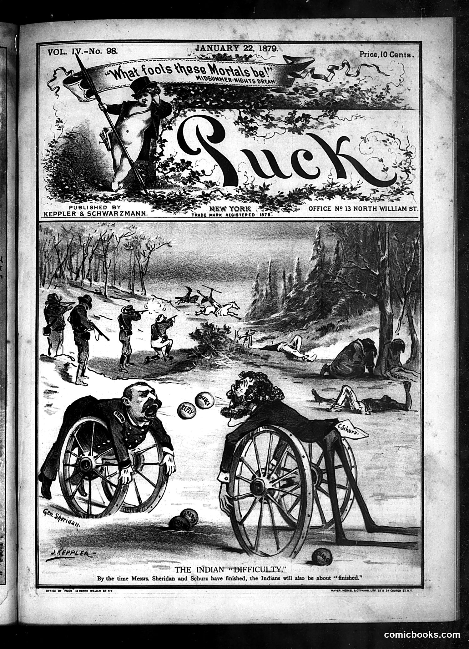 Puck — January 22, 1879 — page 1 of 16