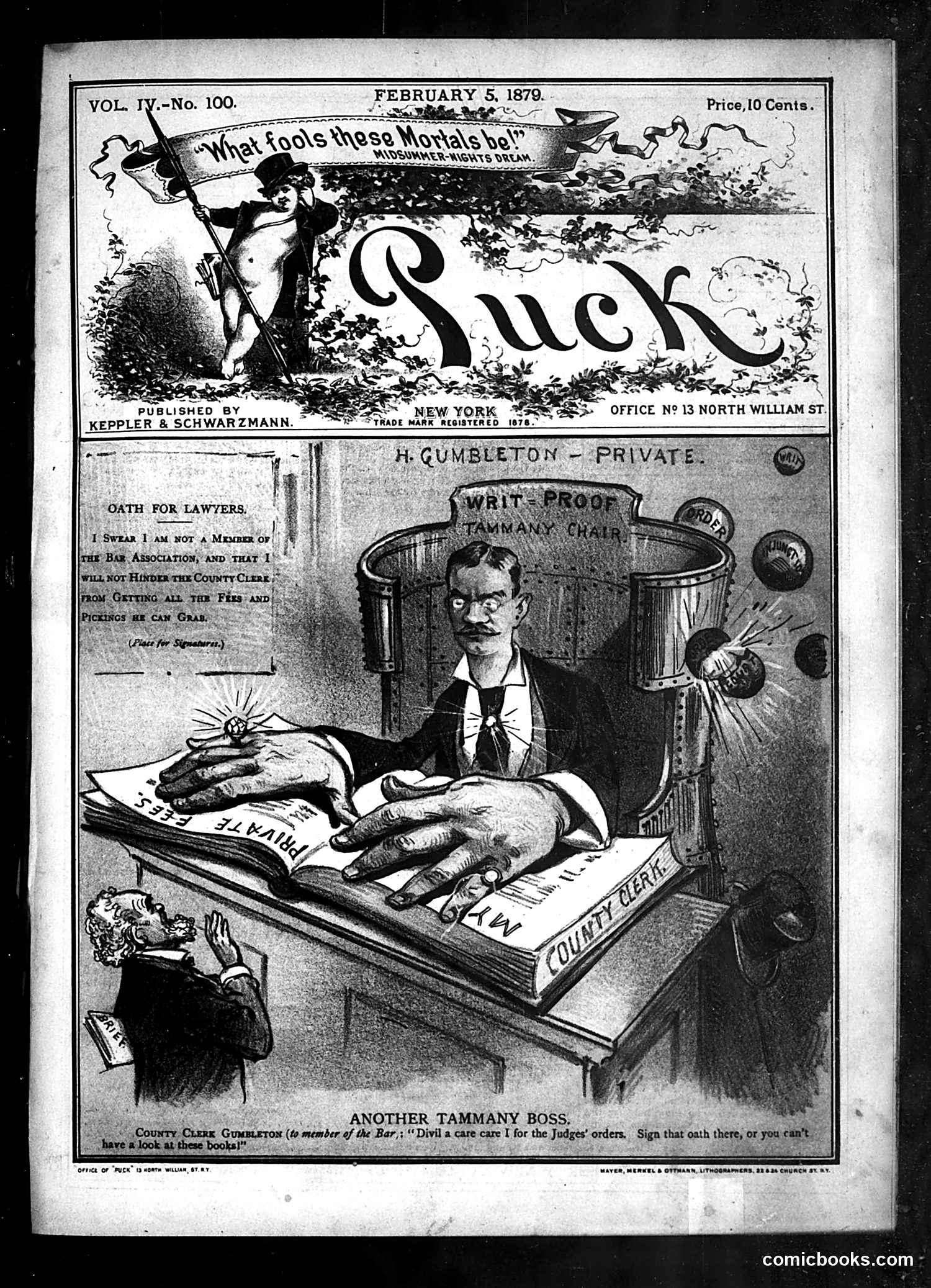 Puck — February 5, 1879 — page 1 of 16