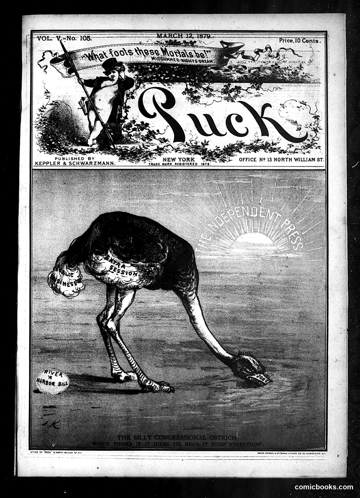 Puck — March 12, 1879 — page 1 of 16