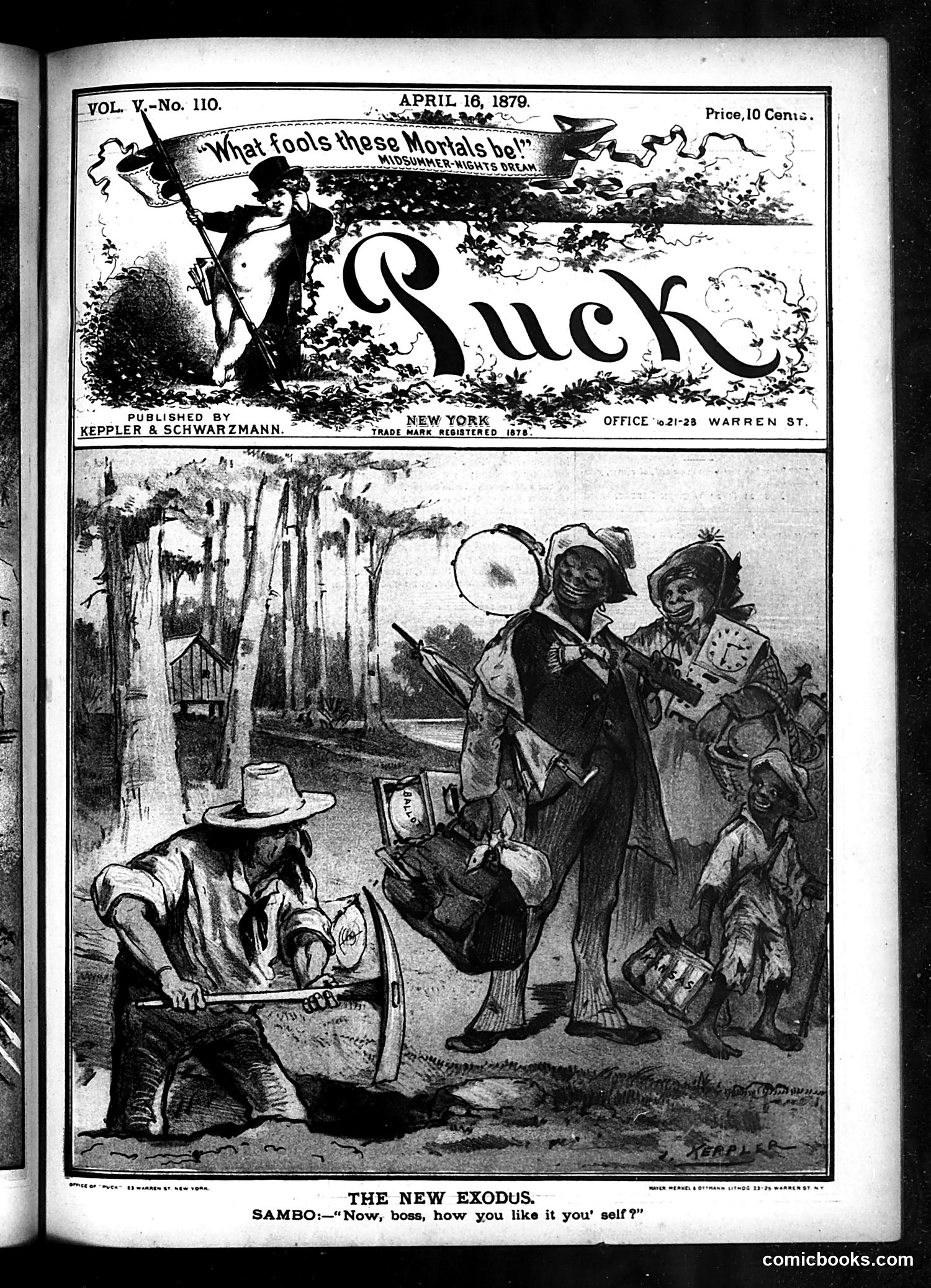 Puck — April 16, 1879 — page 1 of 16