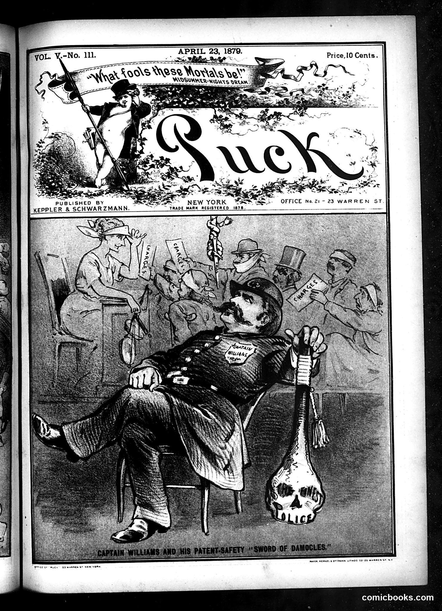 Puck — April 23, 1879 — page 1 of 16