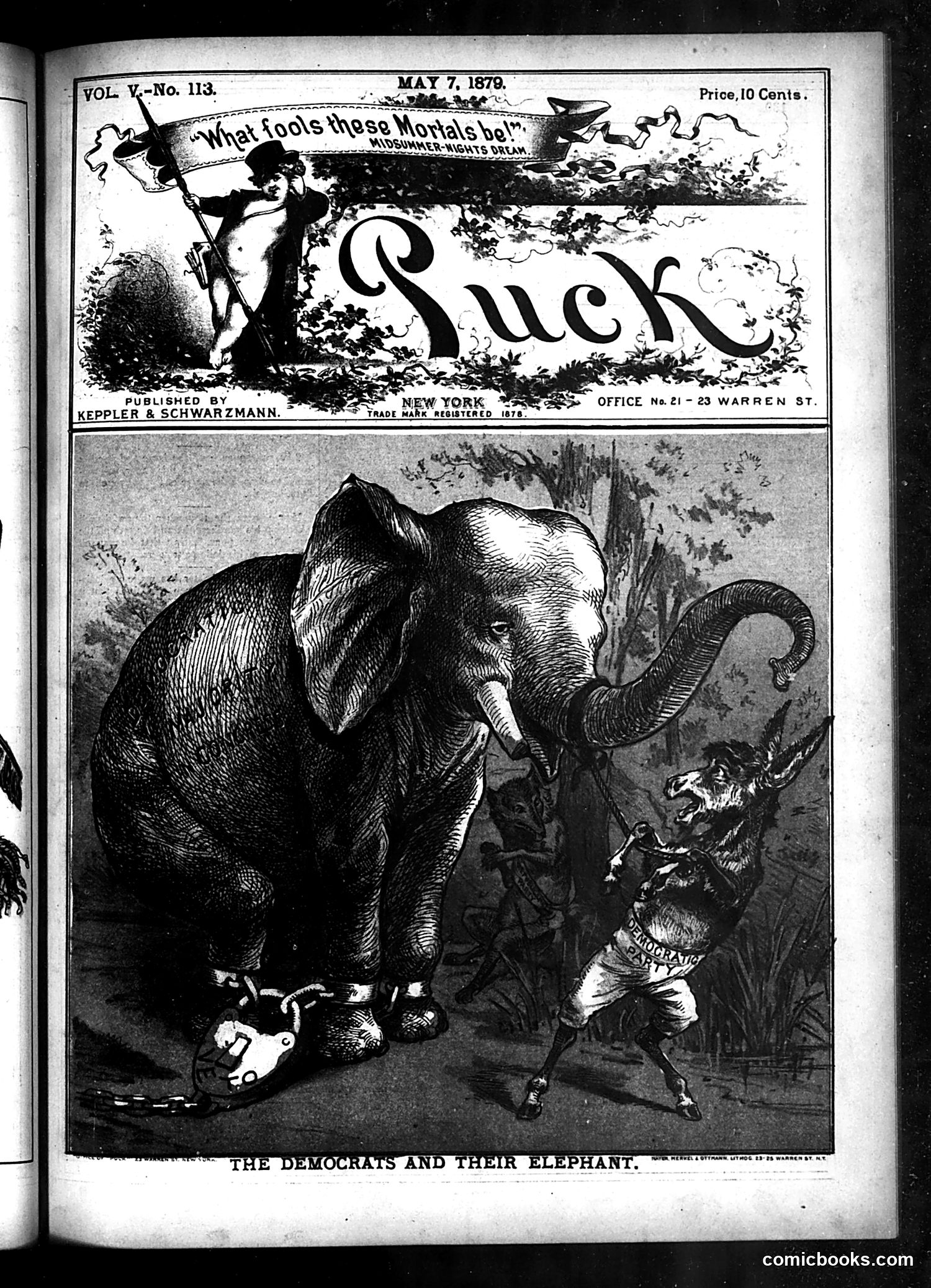 Puck — May 7, 1879 — page 1 of 16