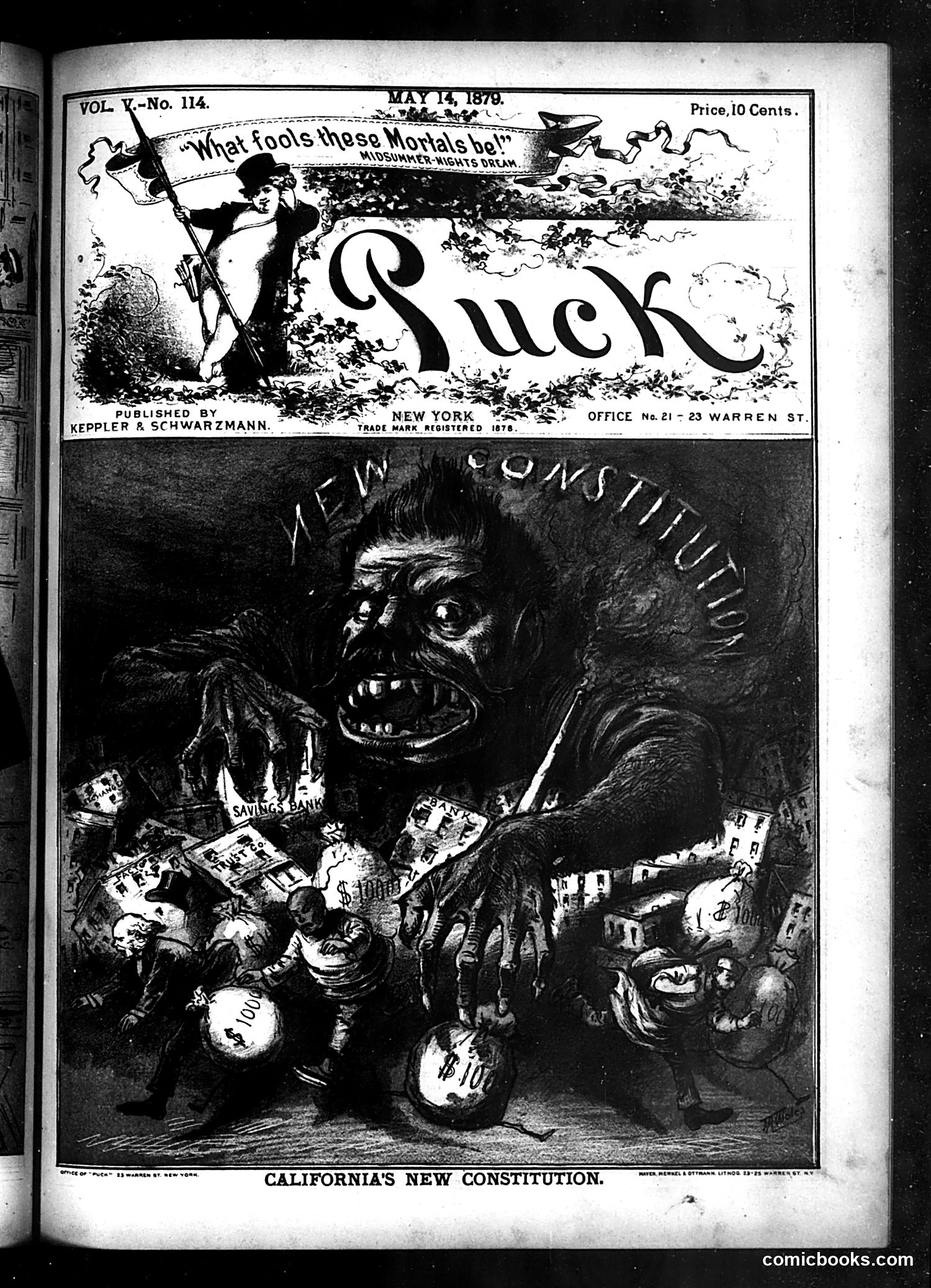Puck — May 14, 1879 — page 1 of 16