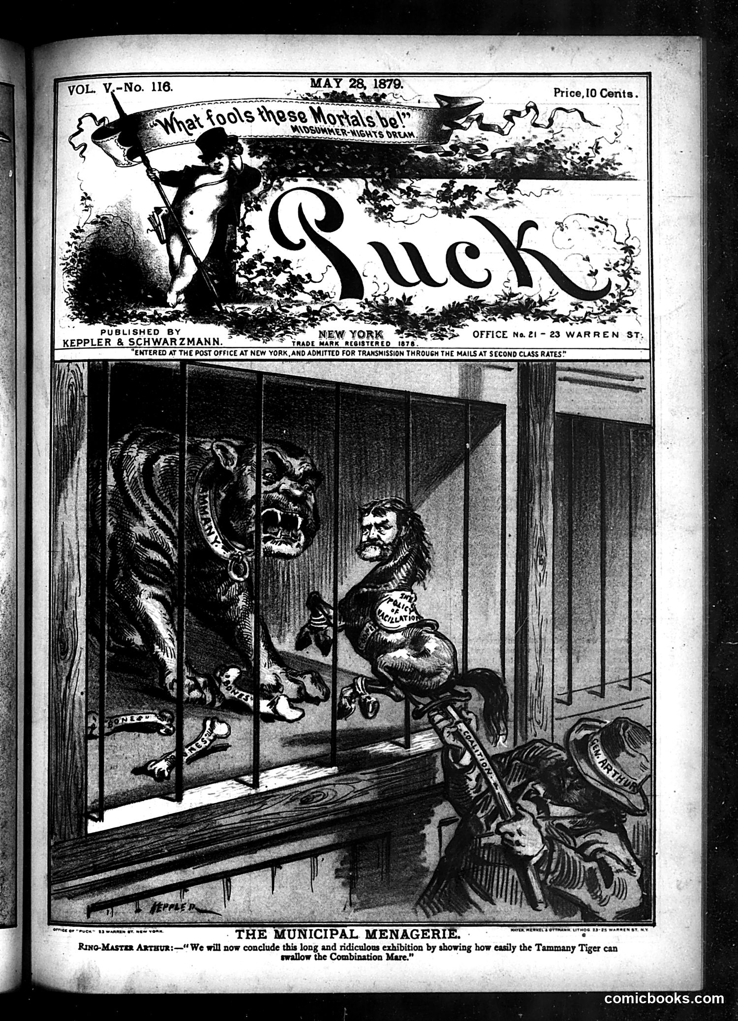 Puck — May 28, 1879 — page 1 of 16