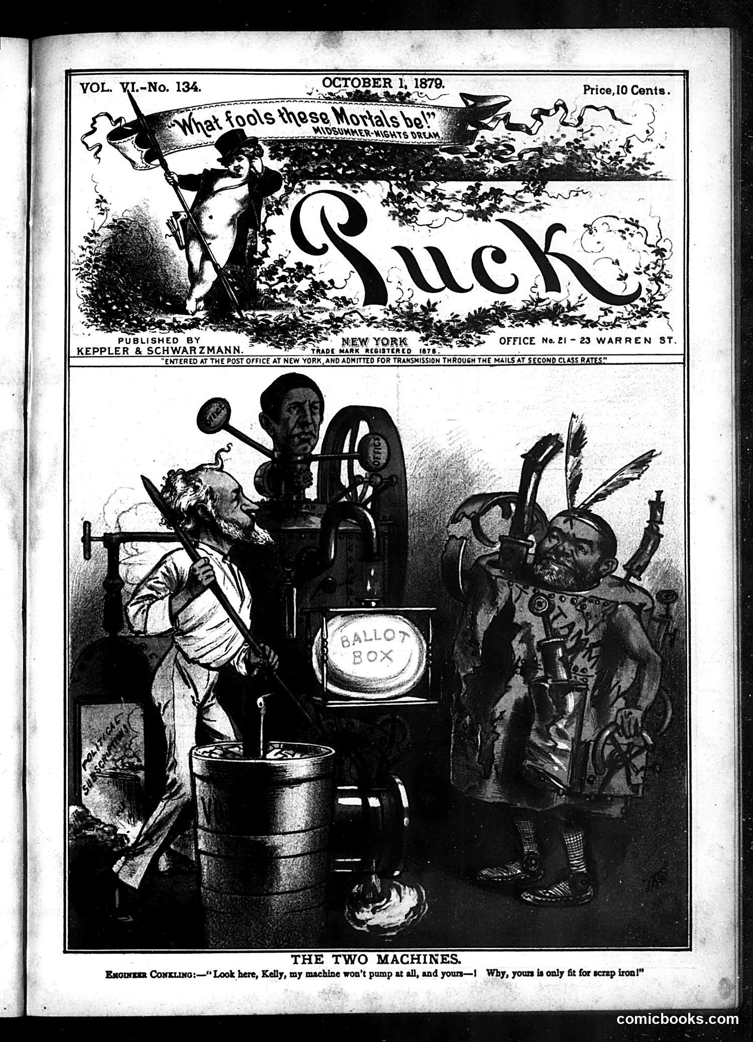 Puck — October 1, 1879 — page 1 of 18