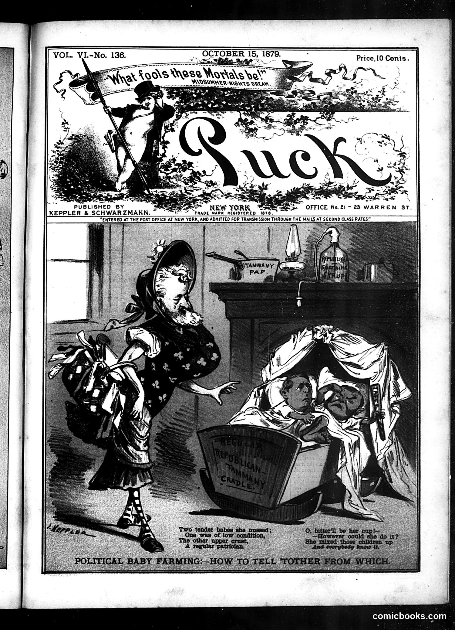 Puck — October 15, 1879 — page 1 of 18