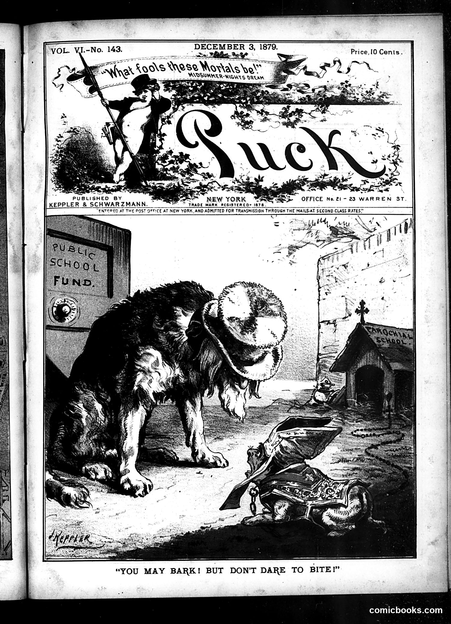 Puck — December 3, 1879 — page 1 of 18