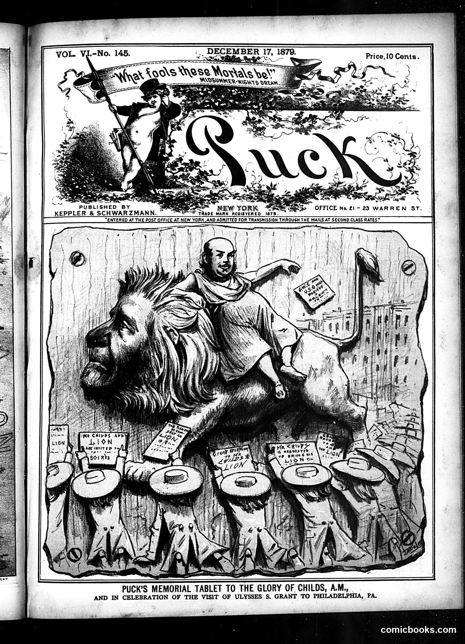 Puck — December 17, 1879 — page 1 of 18