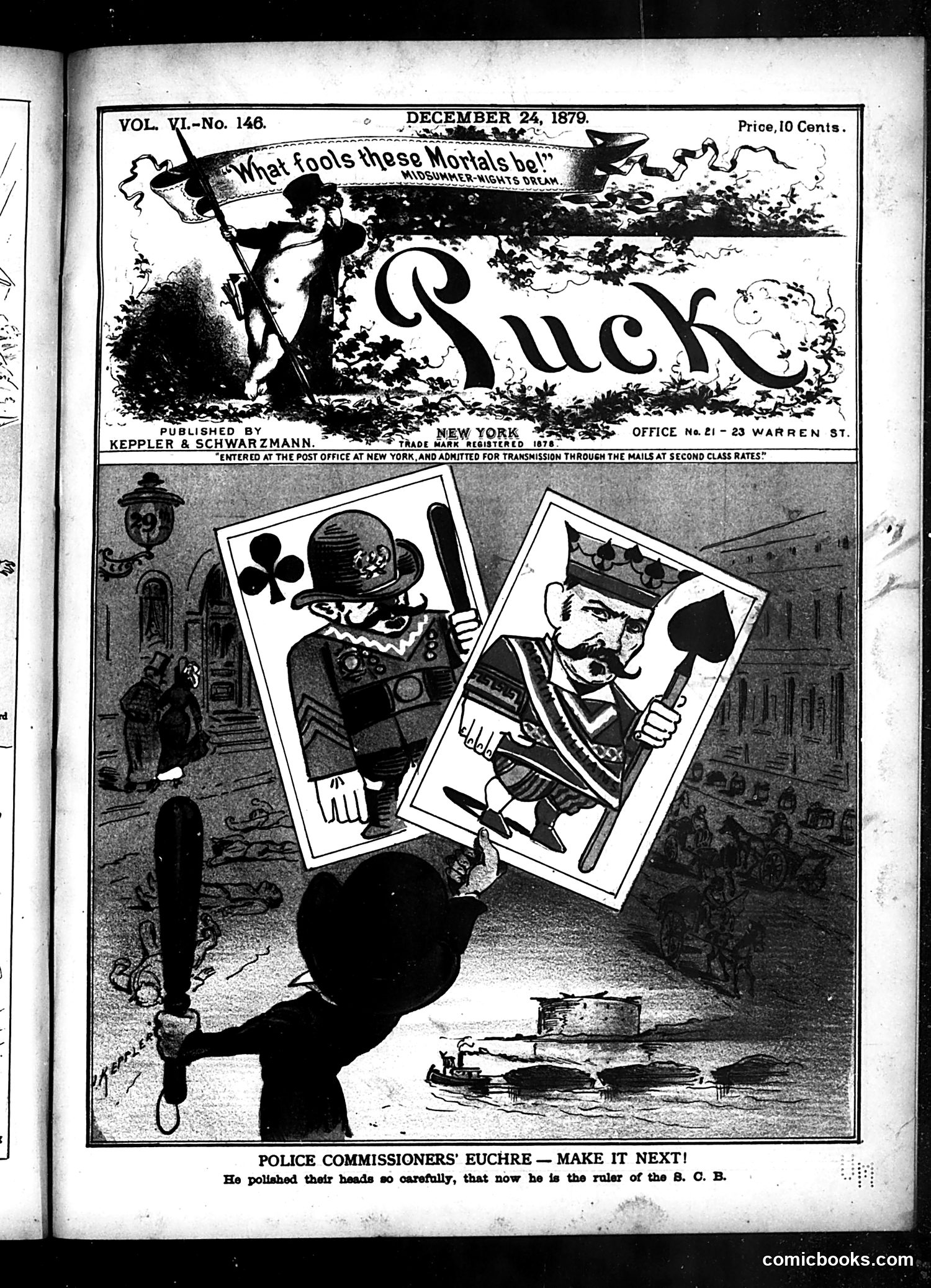 Puck — December 24, 1879 — page 1 of 16