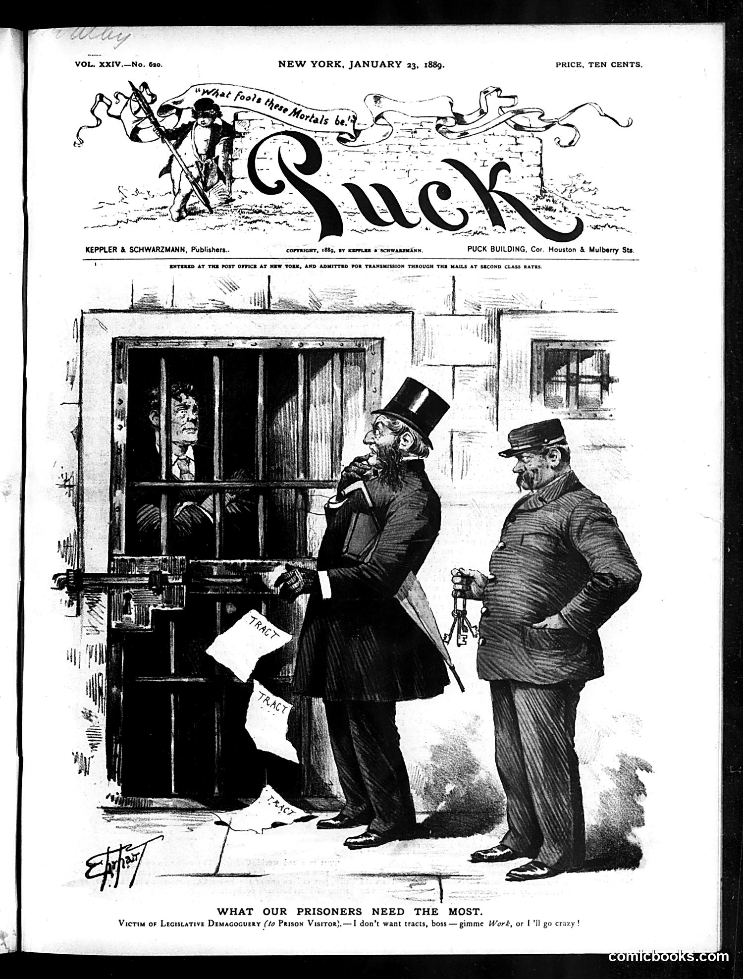 Puck — January 23, 1889 — page 1 of 16