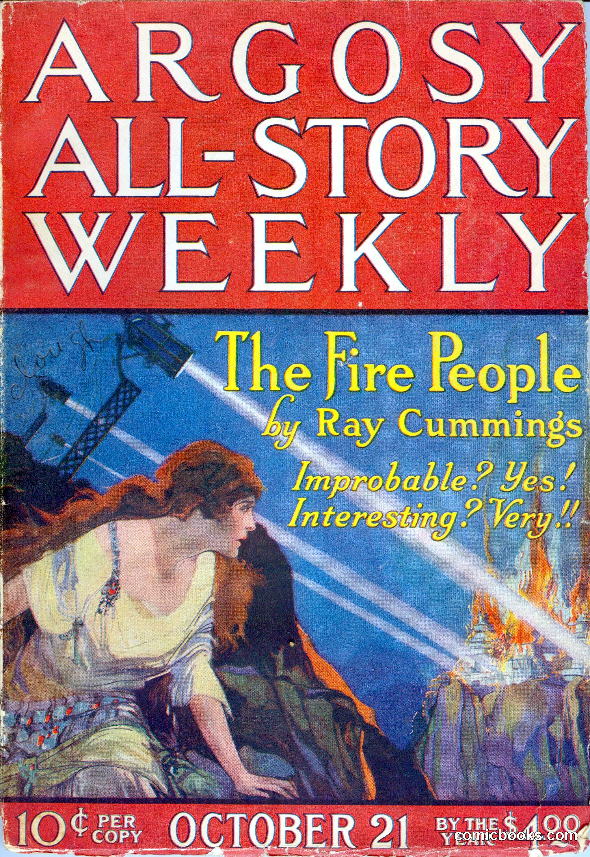 Argosy All-Story Weekly, October 21, 1922