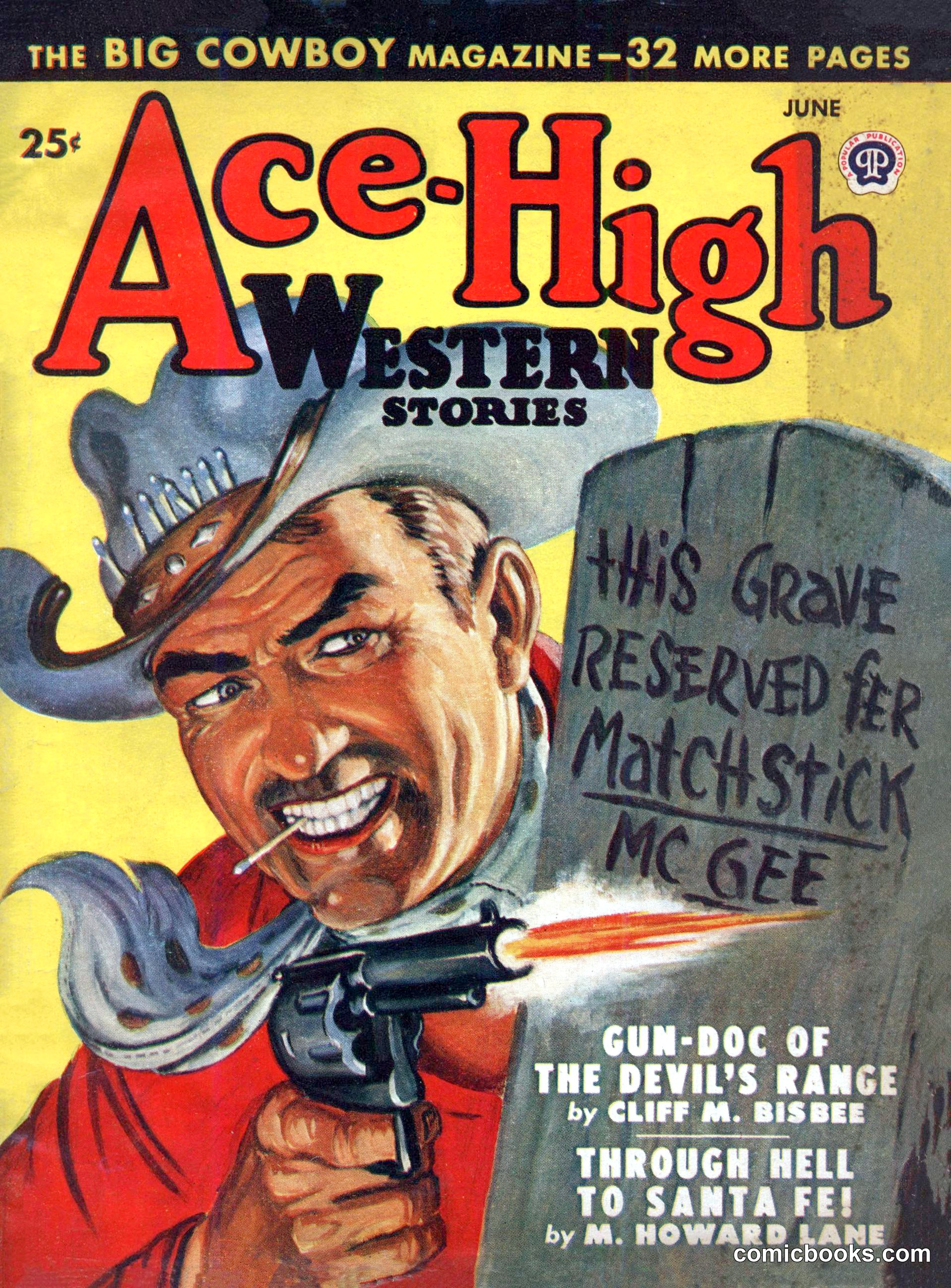 Ace-High Western Stories, June 1948