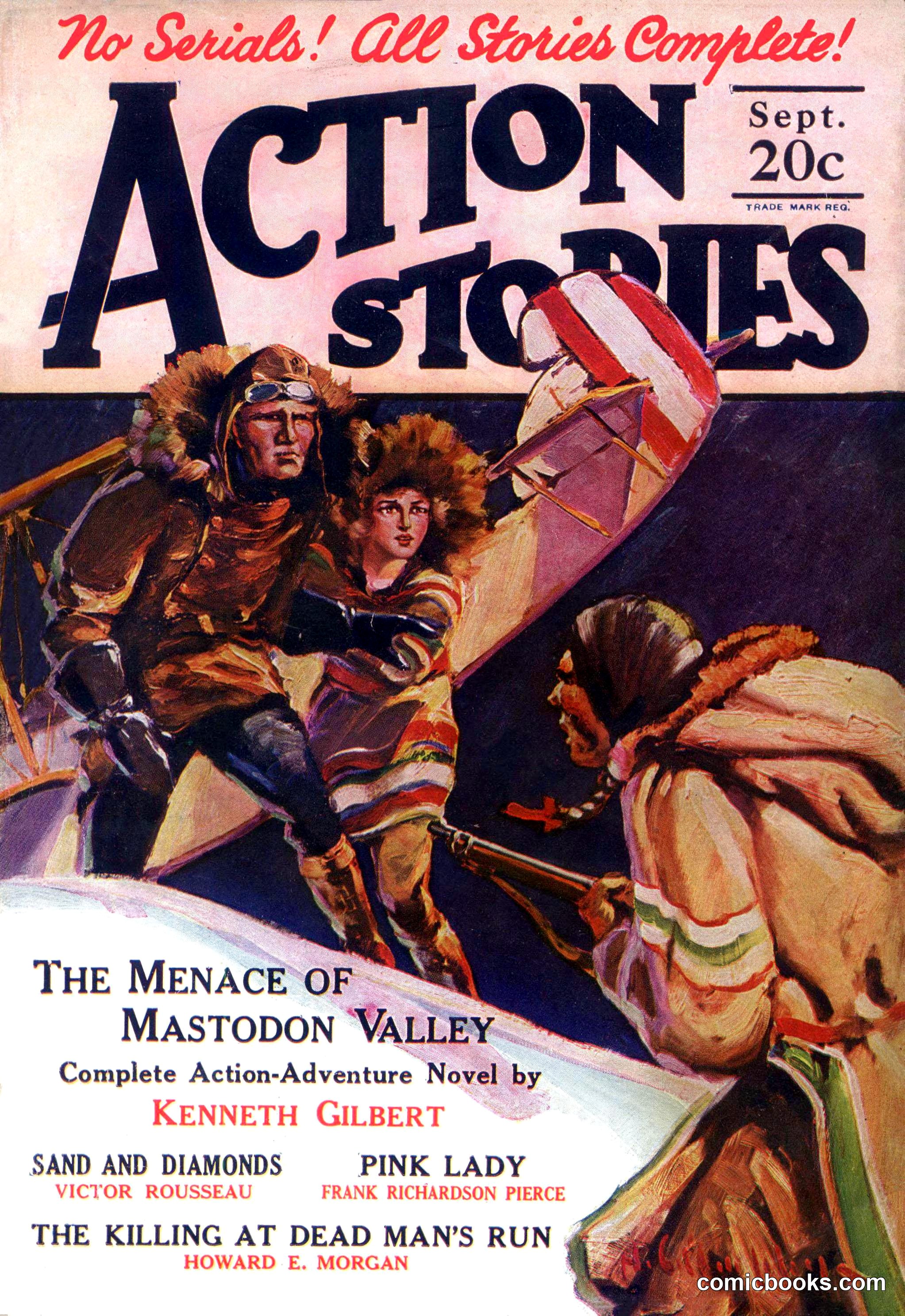 Action Stories, September 1926