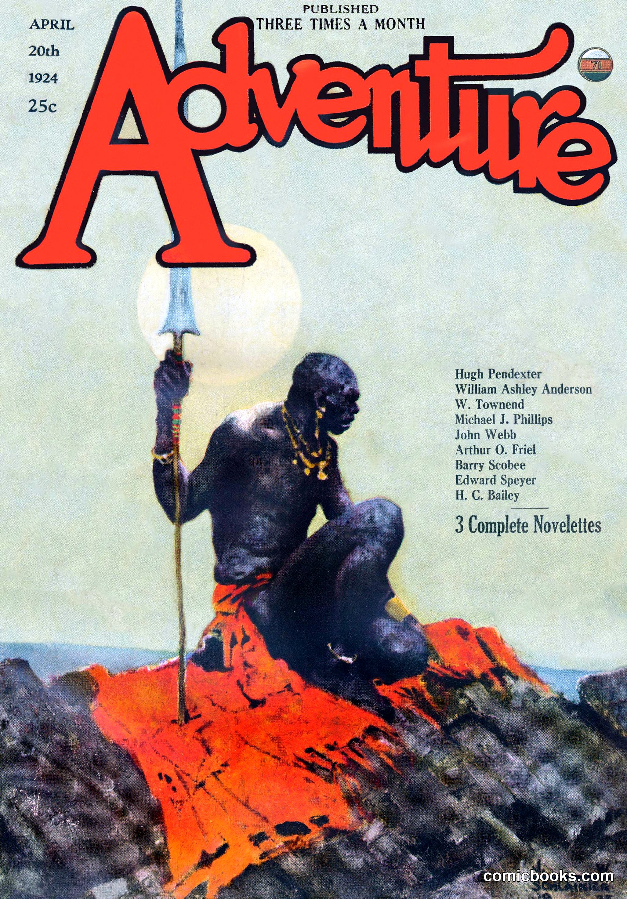Adventure Magazine Cover