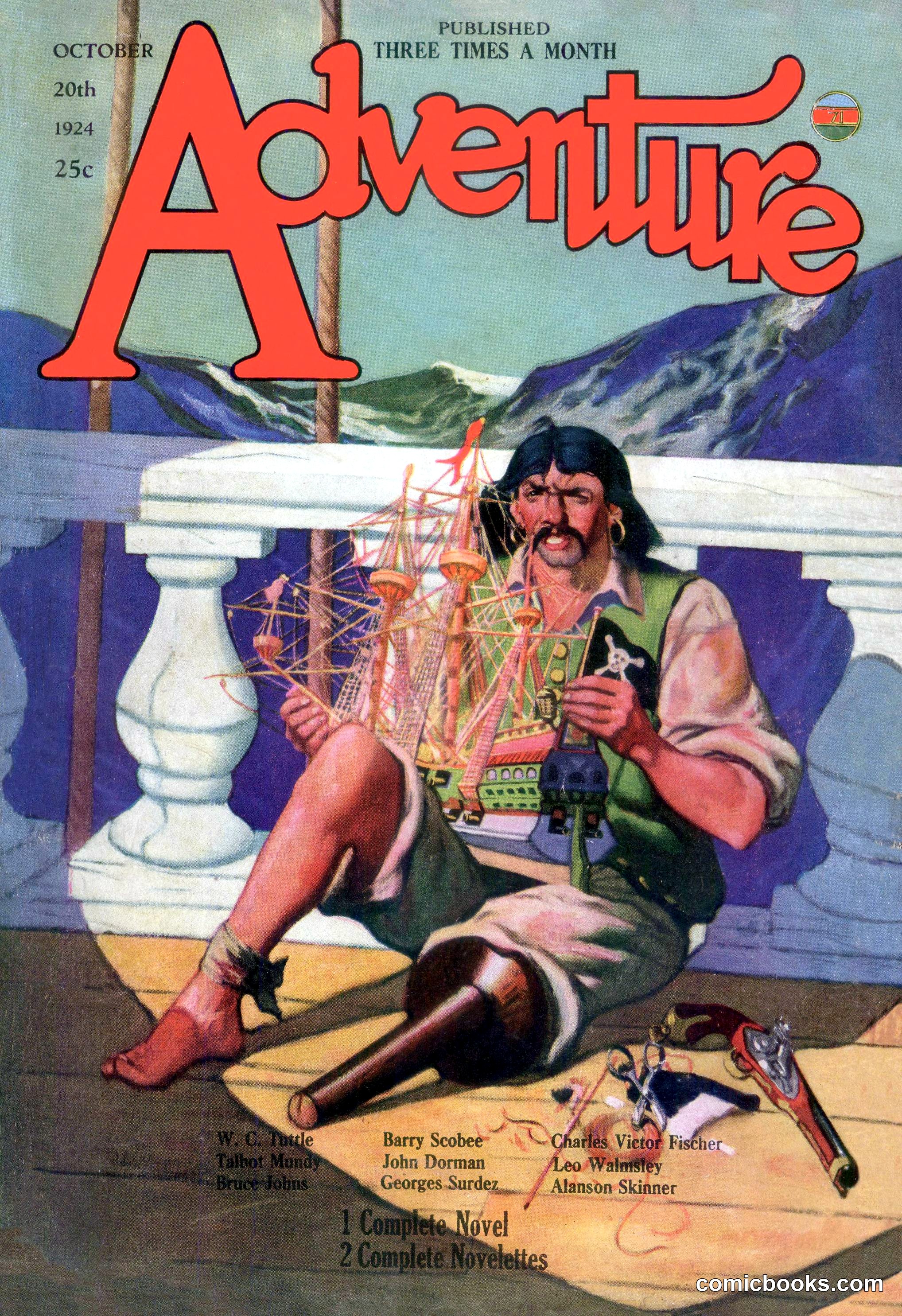 Adventure Magazine Cover