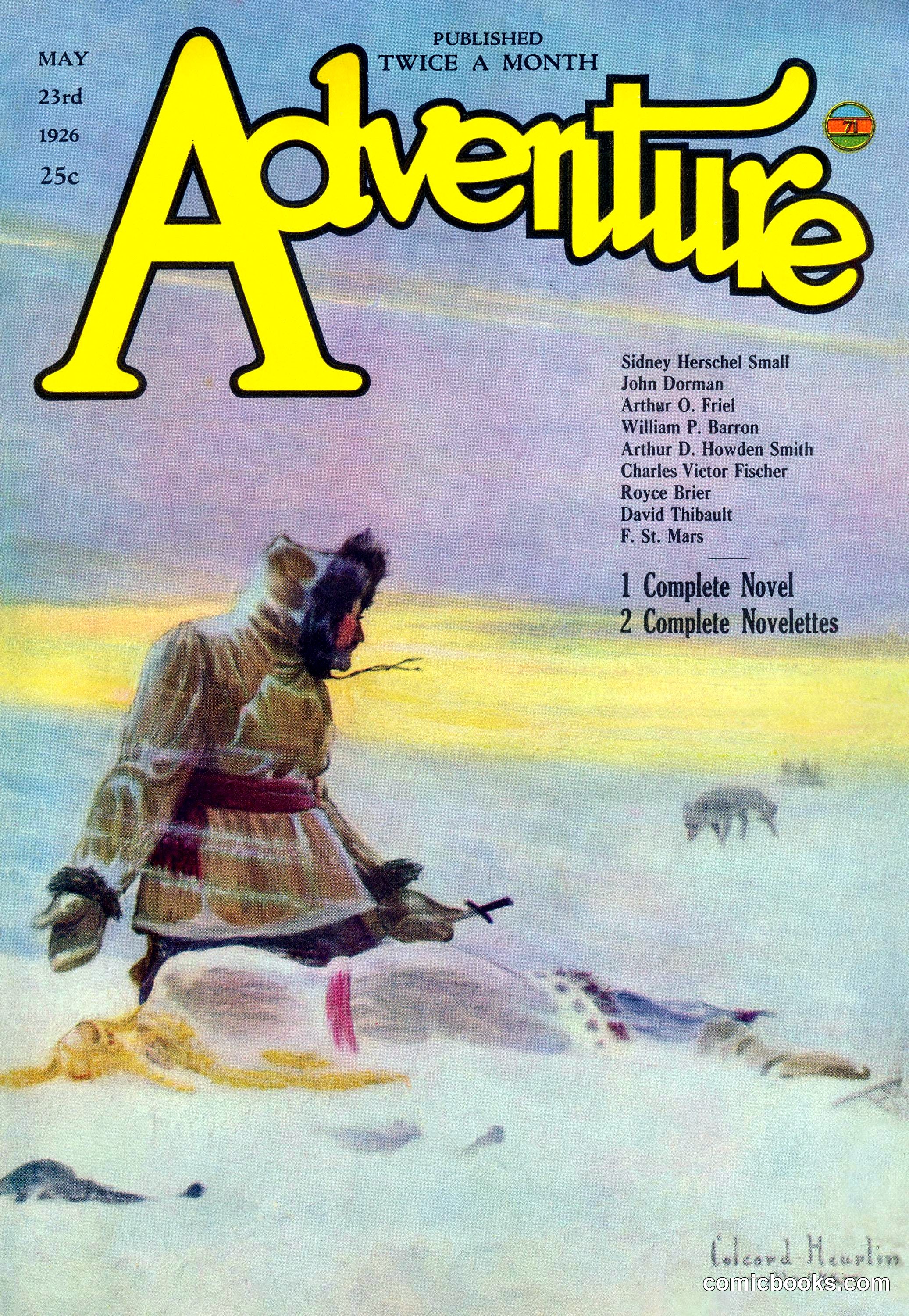 Adventure, May 23, 1926