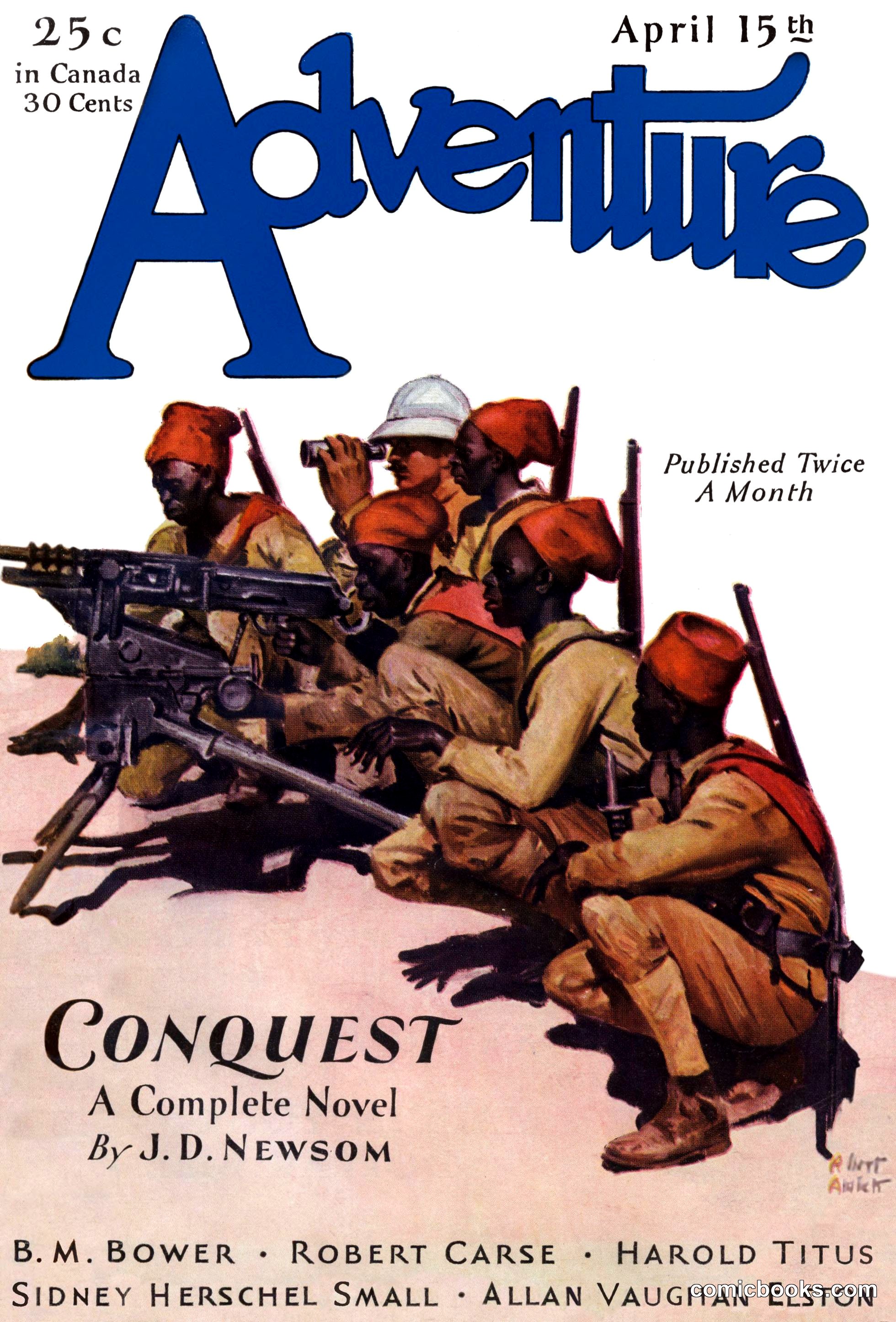 Adventure Magazine Cover