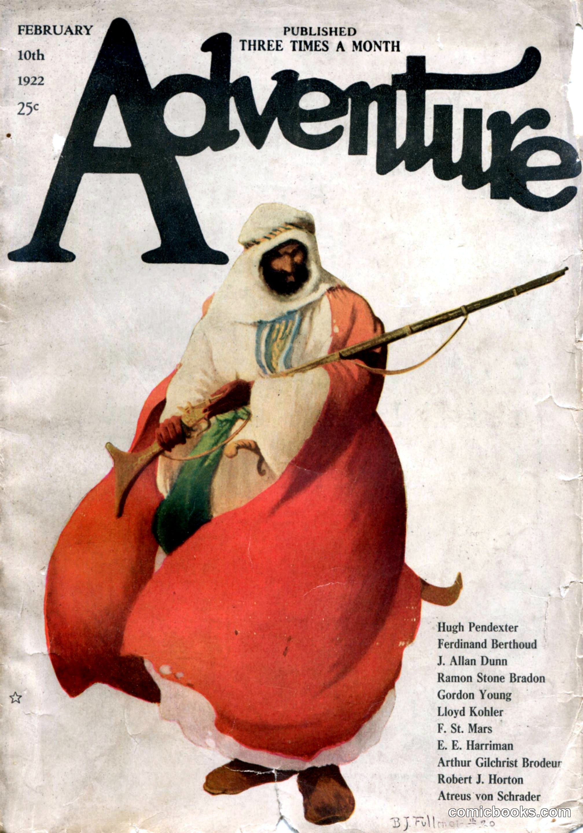 Adventure, February 10, 1922