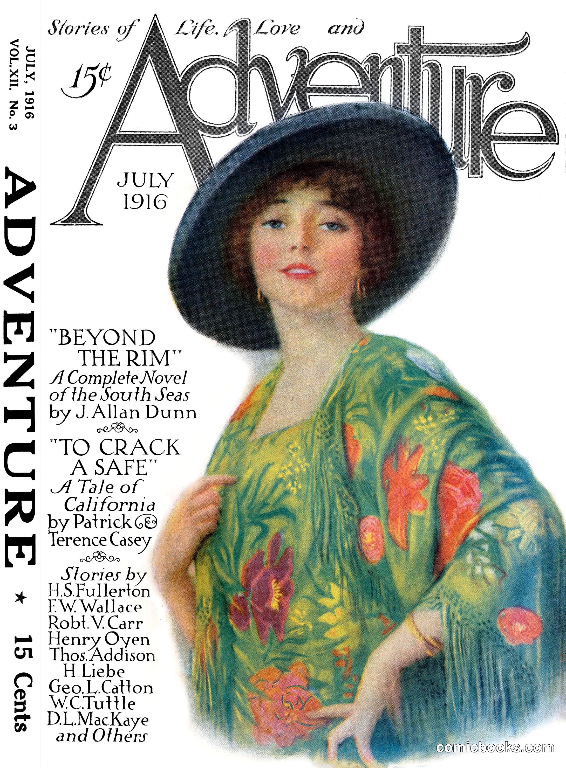 Adventure Magazine, July 1916