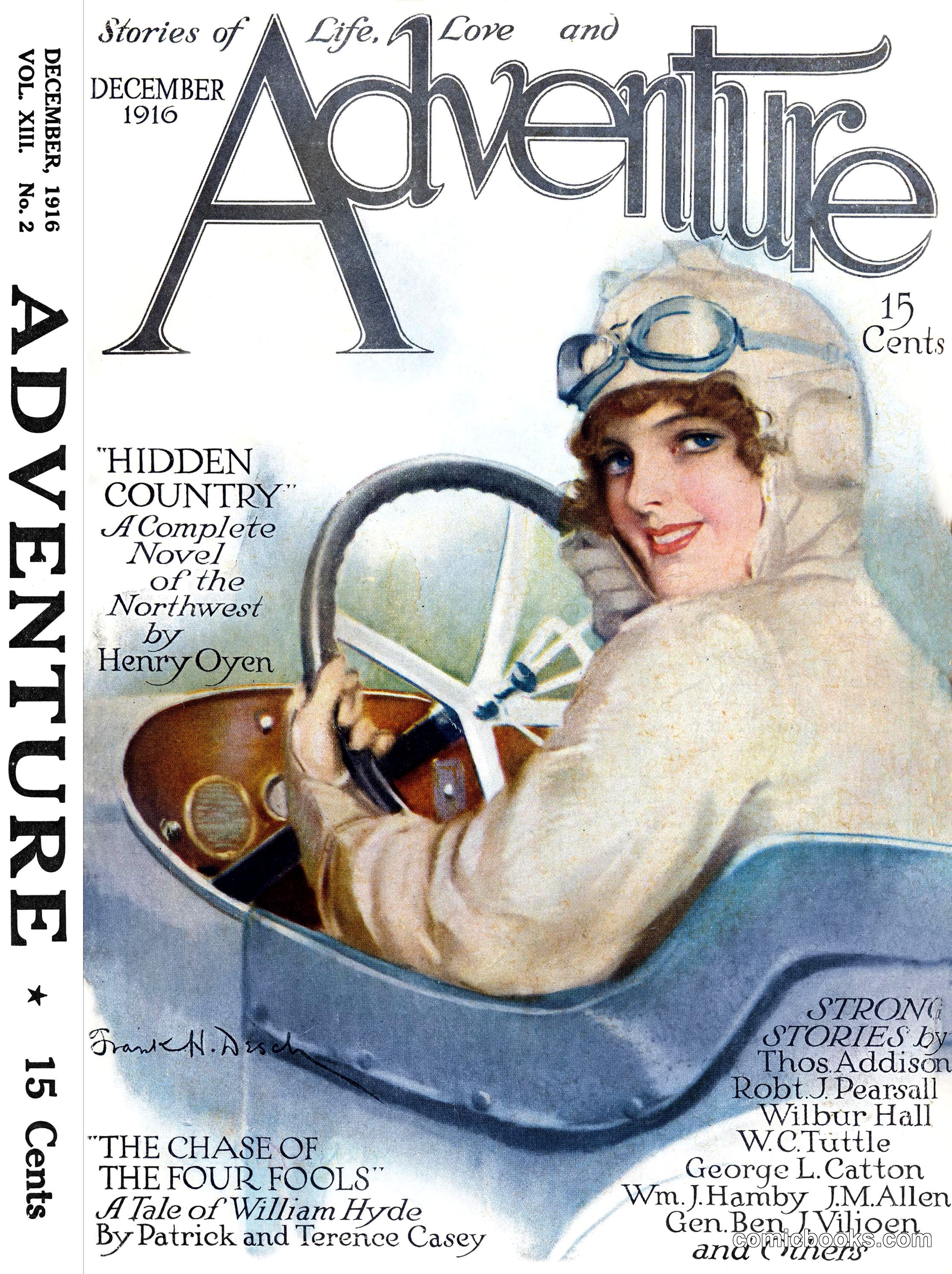 Adventure Magazine, December 1916