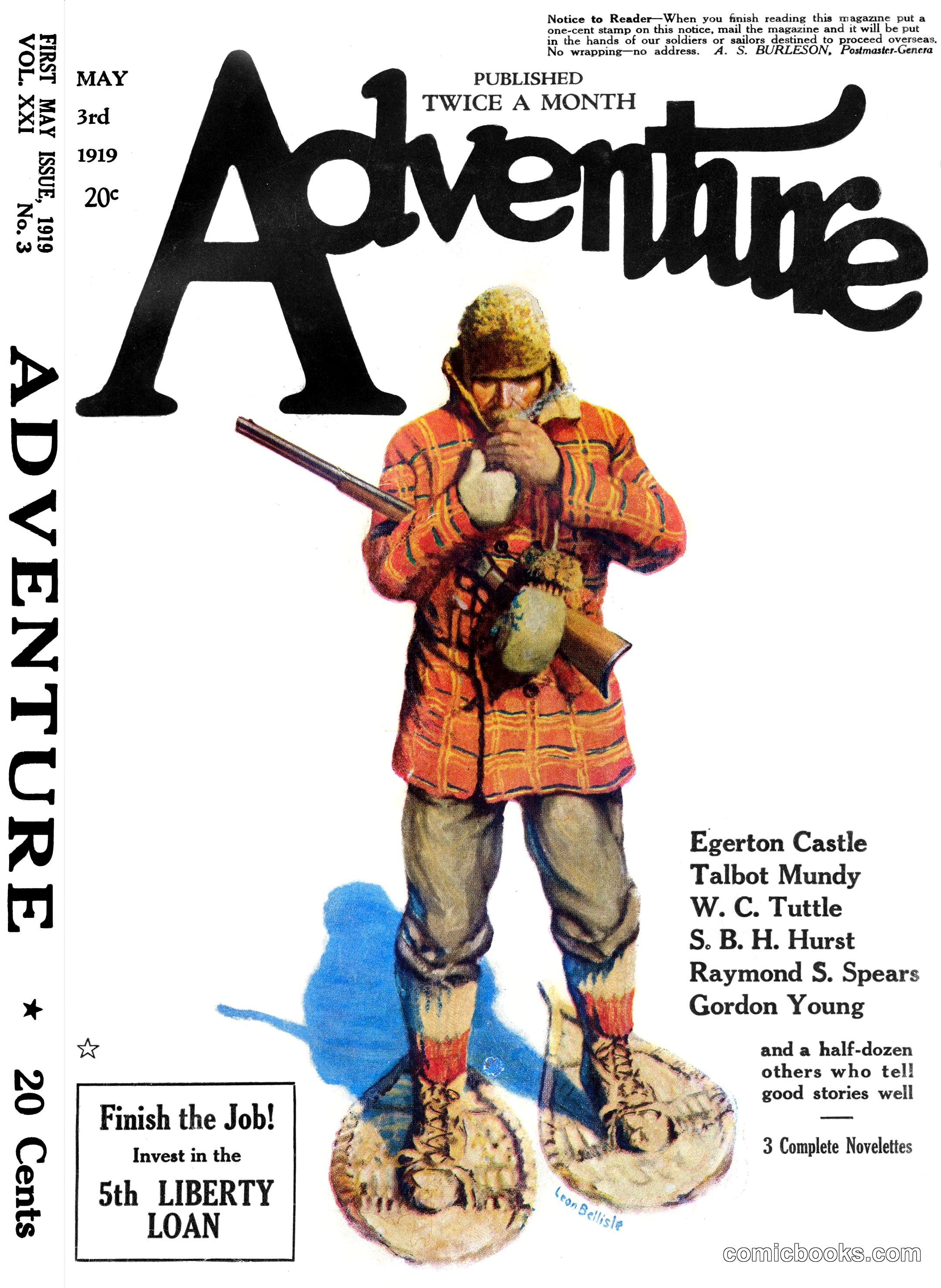 Adventure Magazine, Vol. 21, No. 3