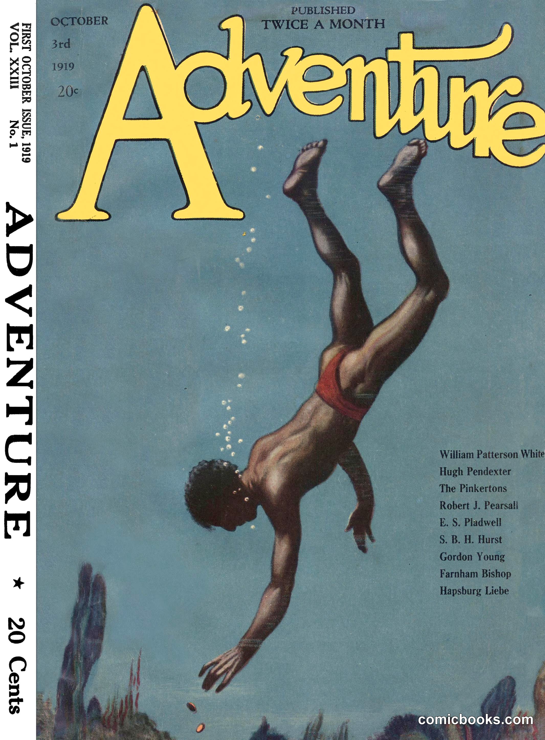 Adventure Magazine, October 3, 1919