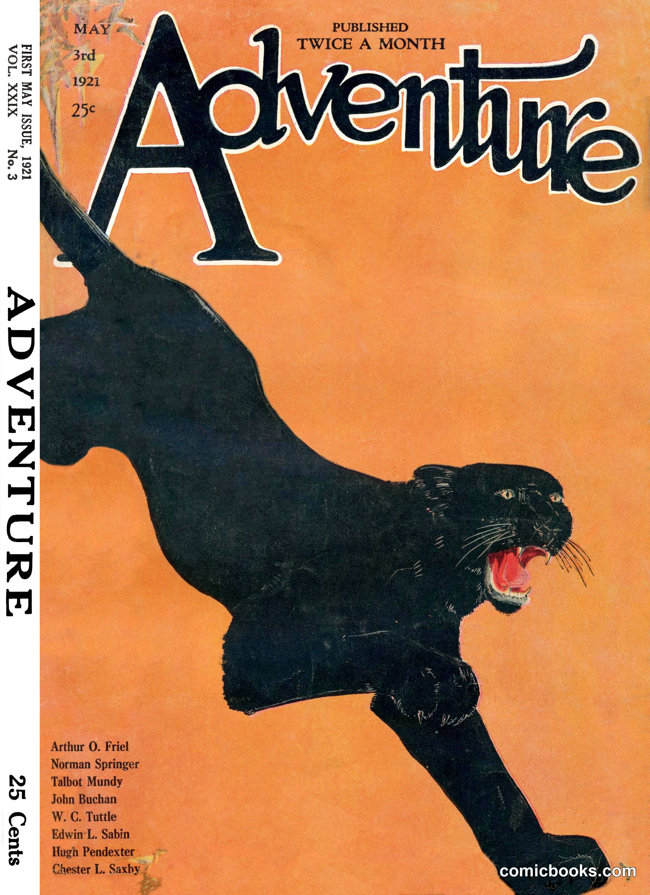 Adventure Magazine, May 3, 1921