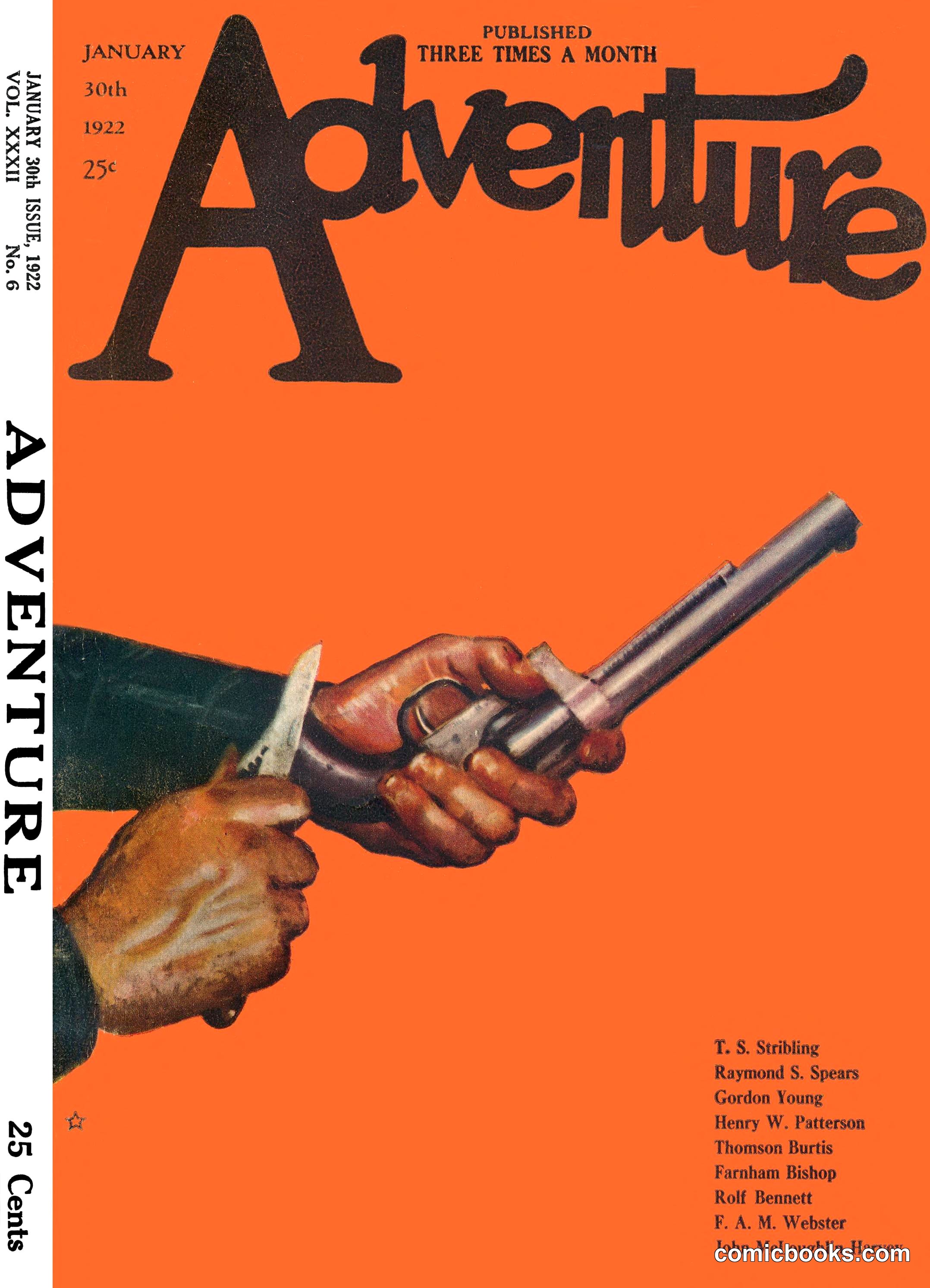 Adventure Magazine Cover