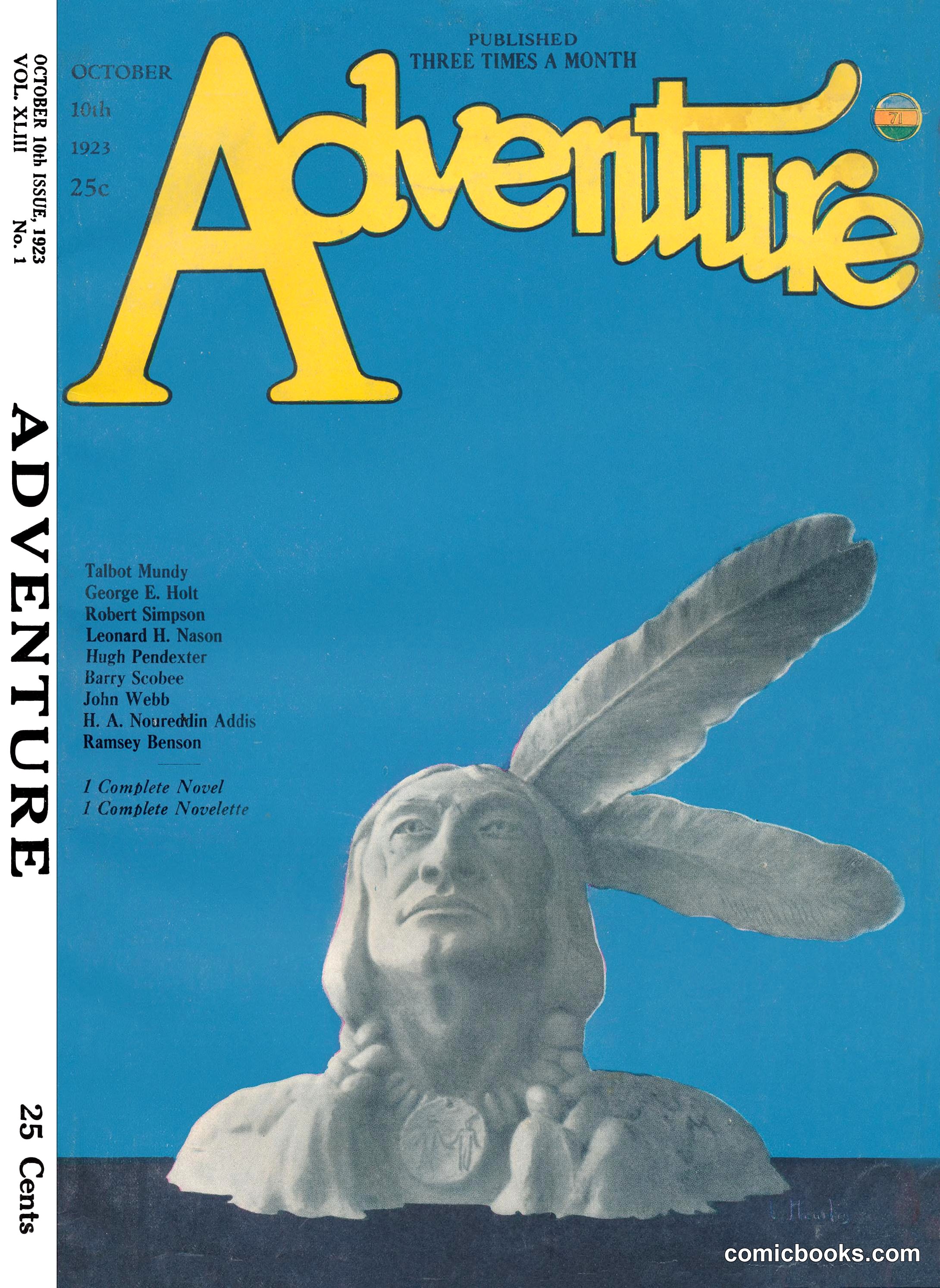 Adventure Magazine Cover