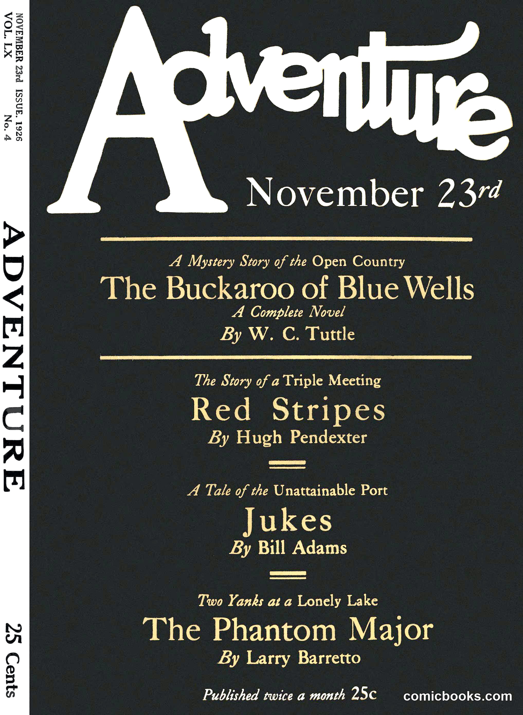 Adventure Magazine Cover