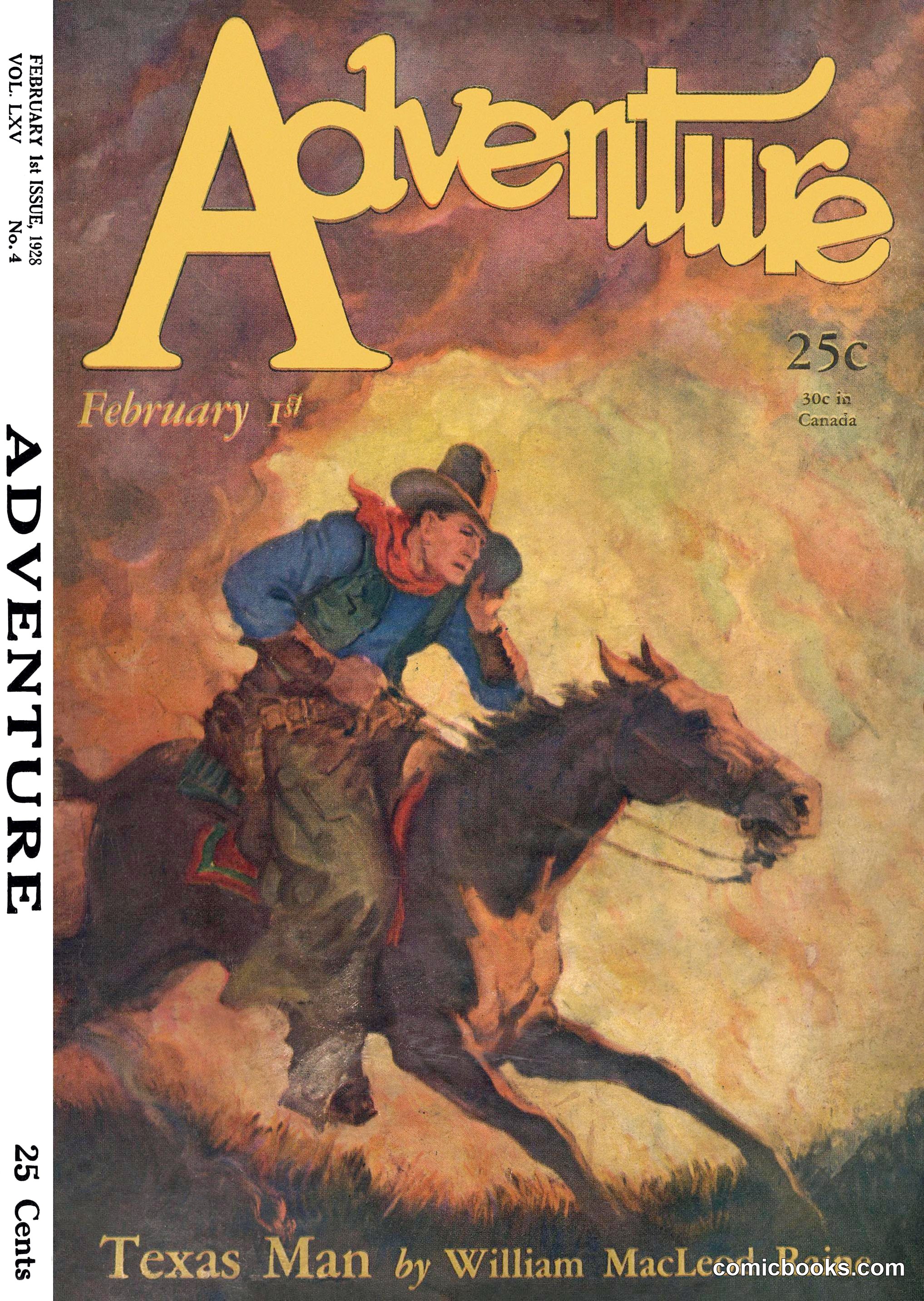 Adventure Magazine Cover