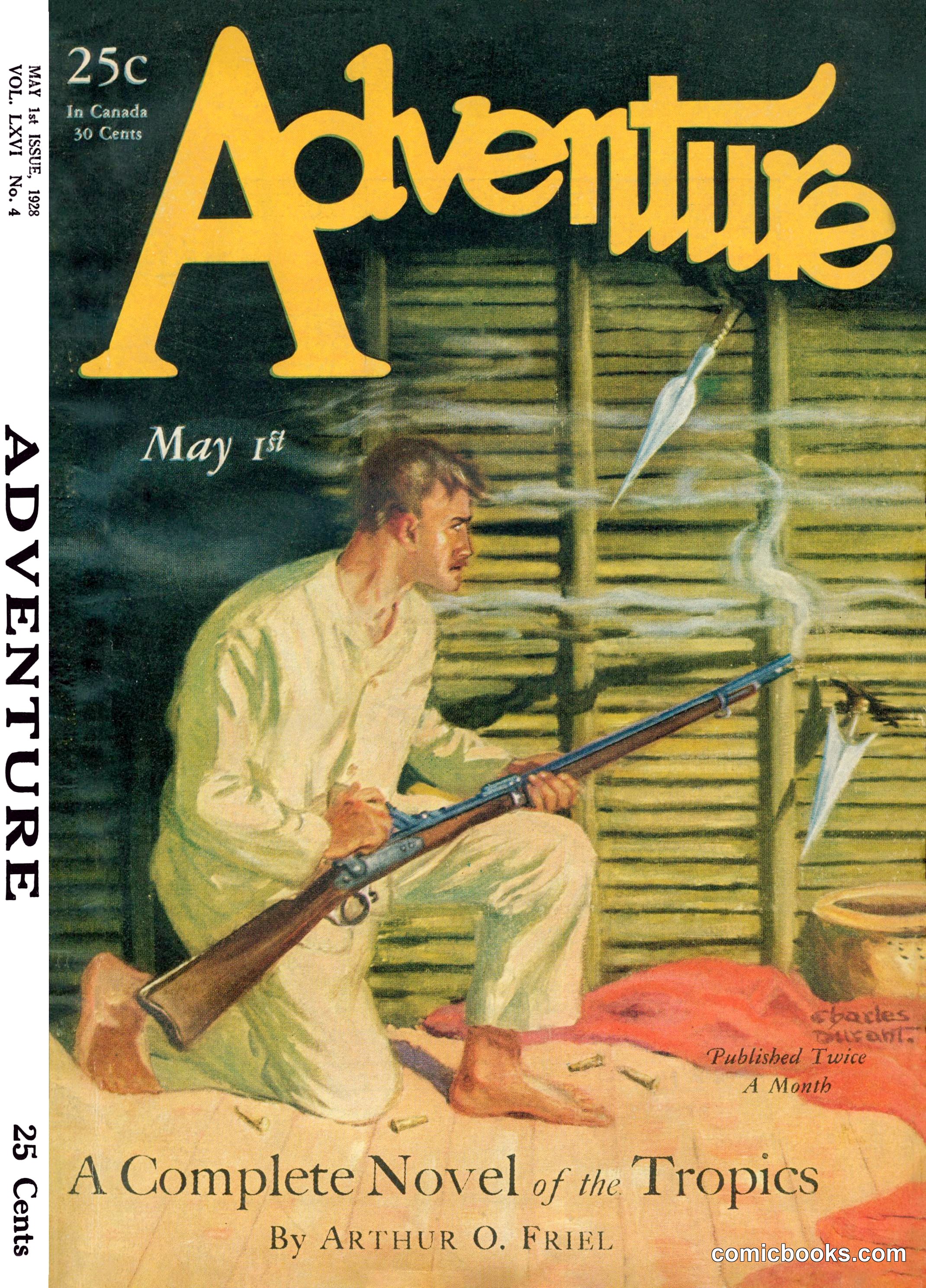 Adventure Magazine, May 1, 1928