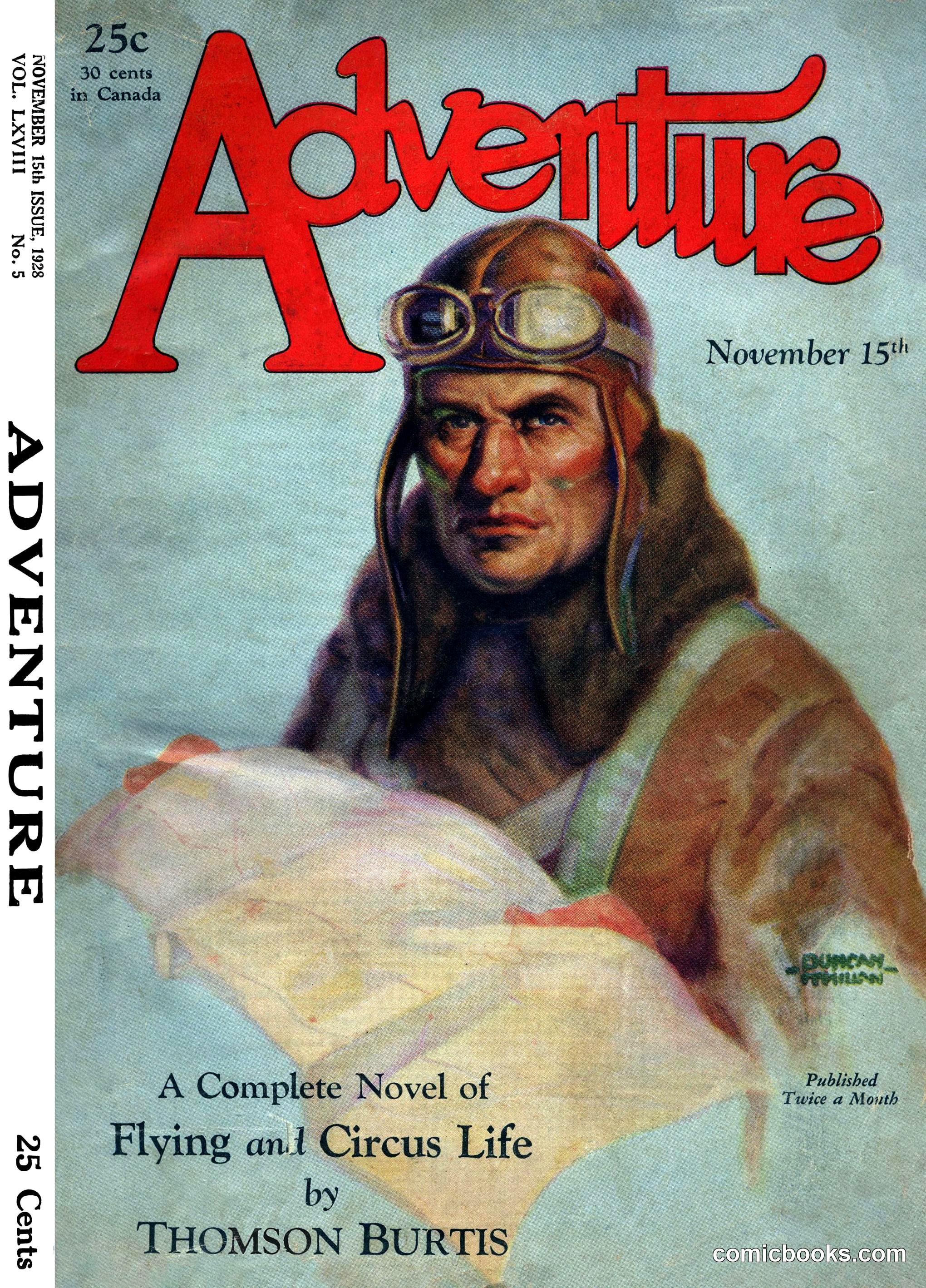 Adventure Magazine Cover