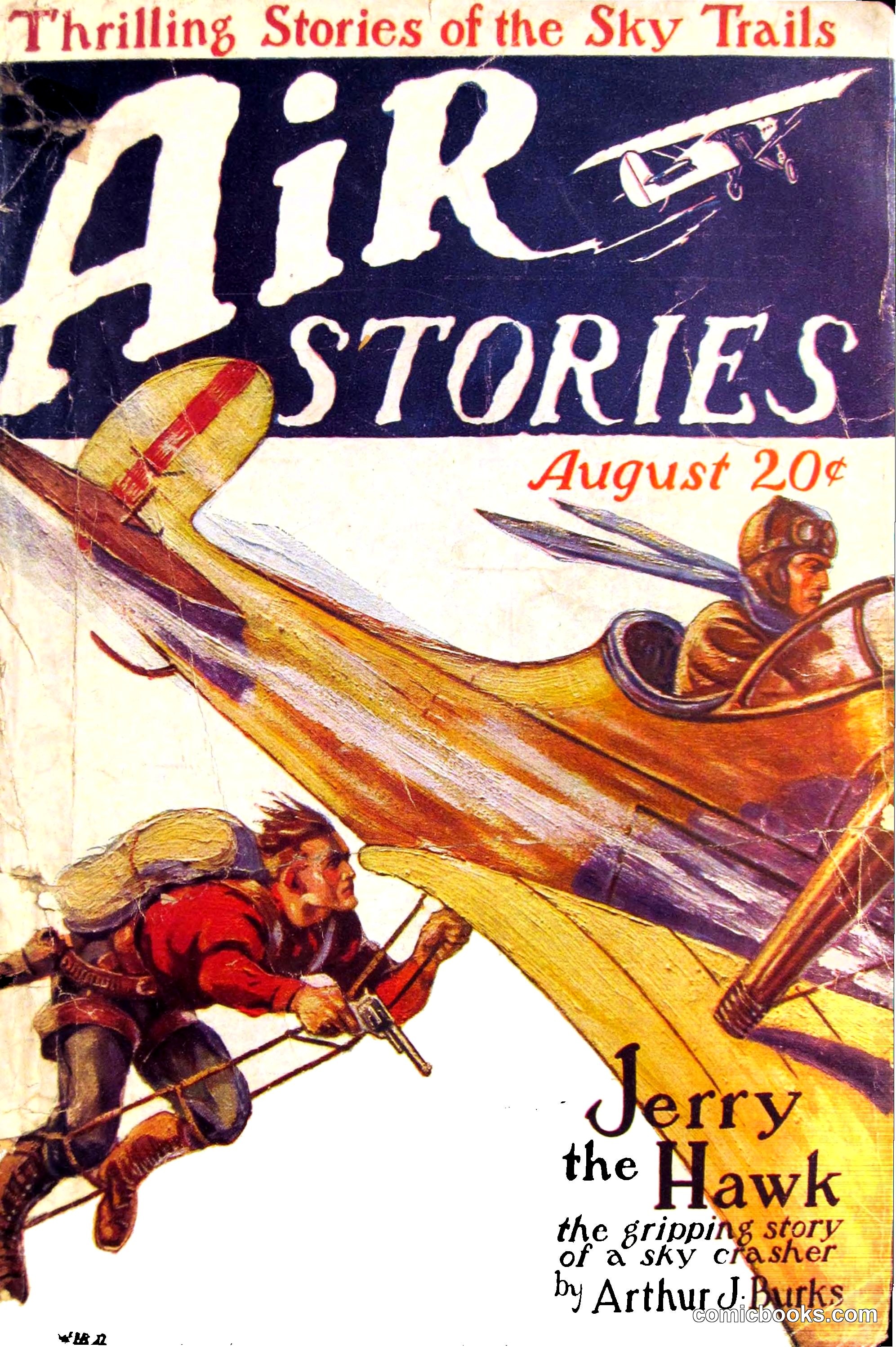 Air Stories, August 1927