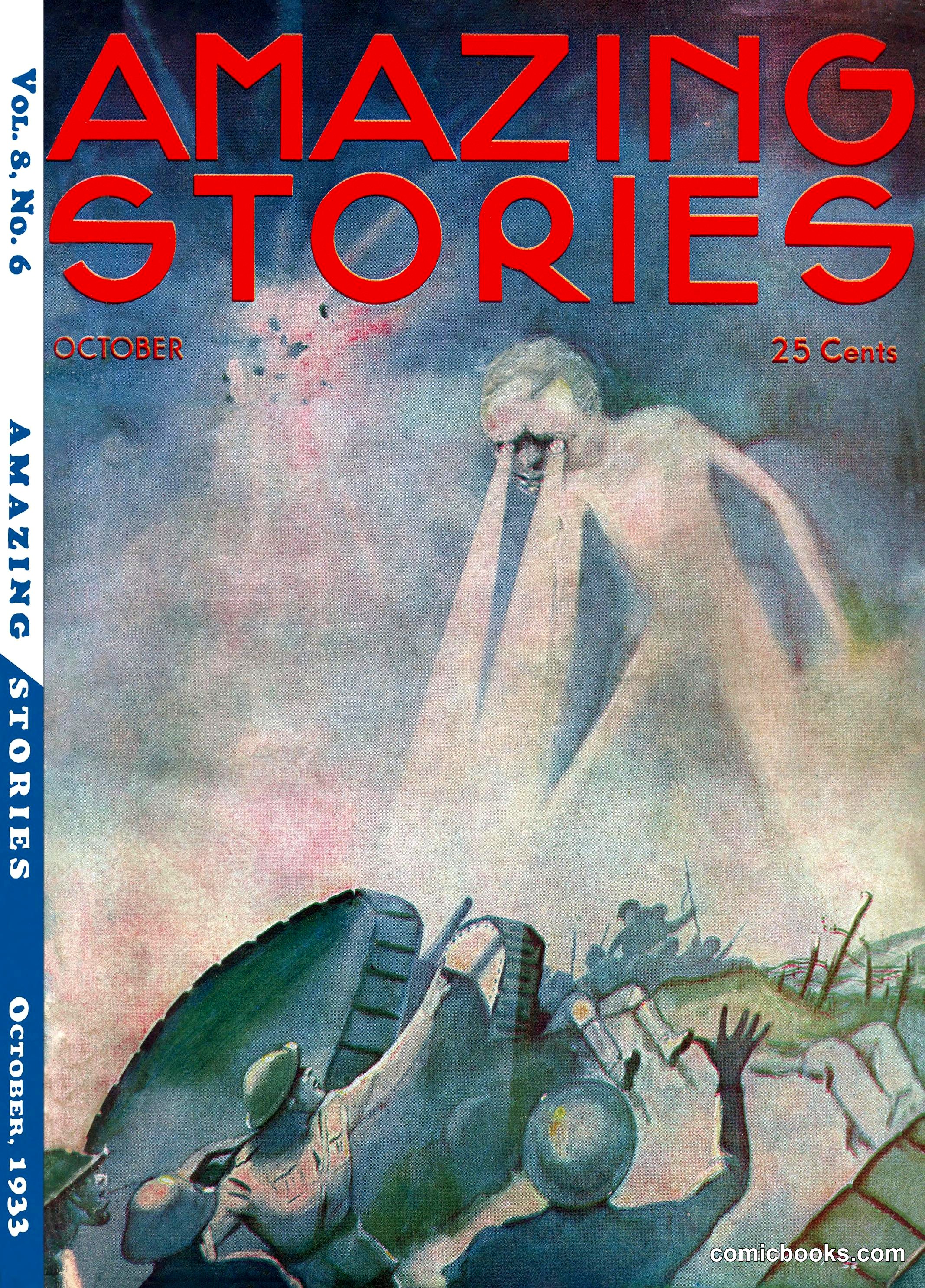 Amazing Stories, Vol. 8, No. 6