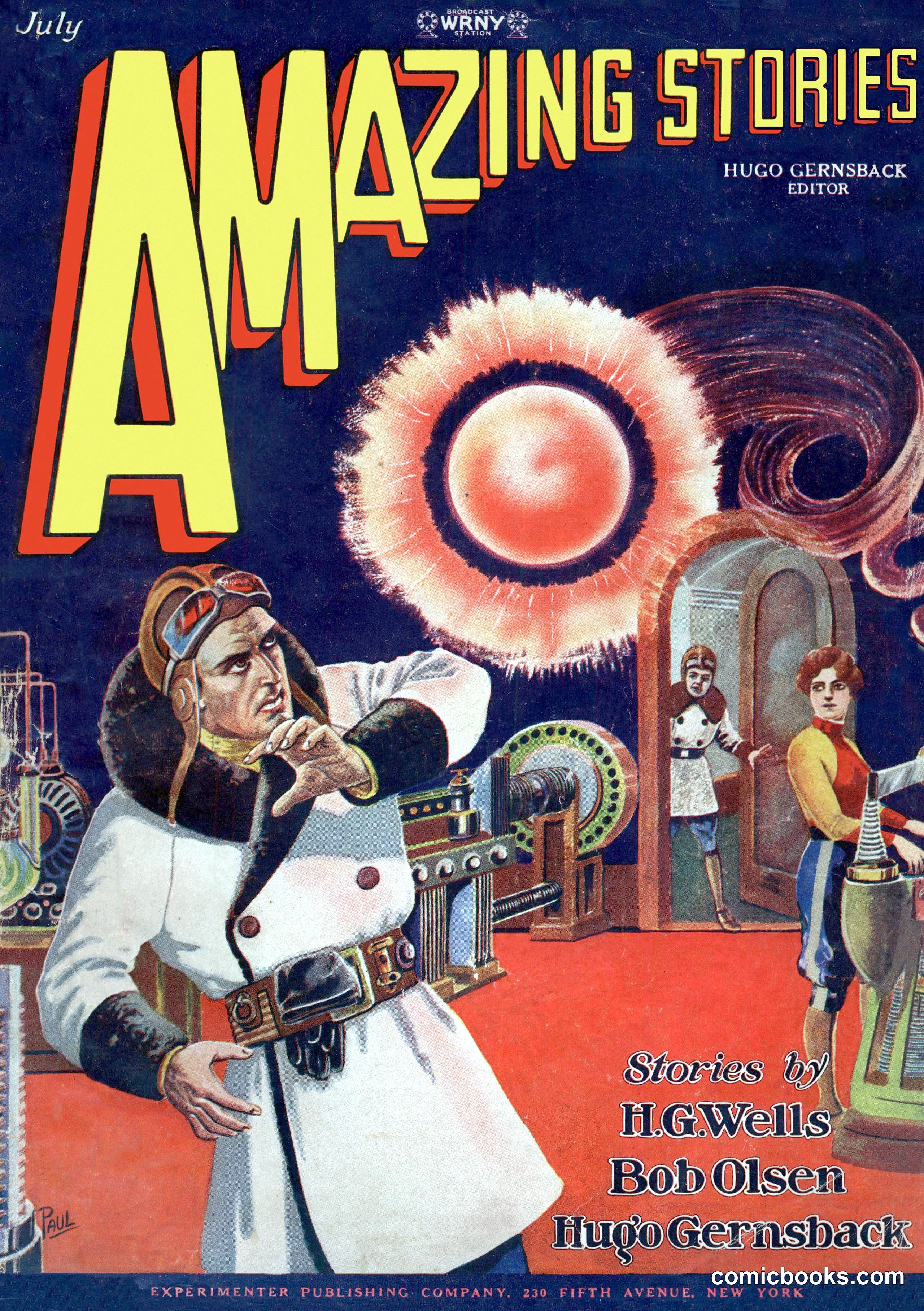 Amazing Stories, Vol. 3 No. 4