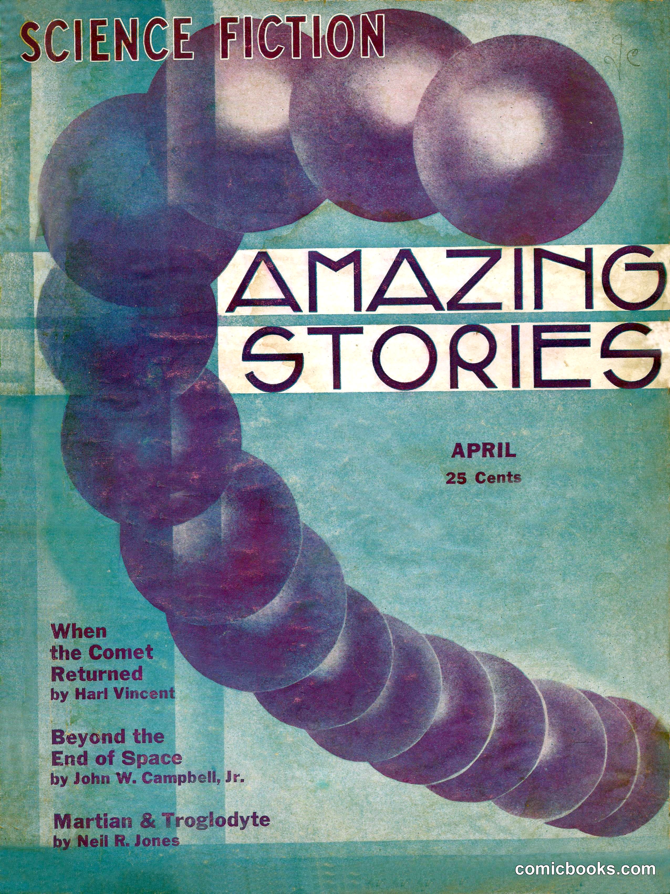 Amazing Stories, April 1933