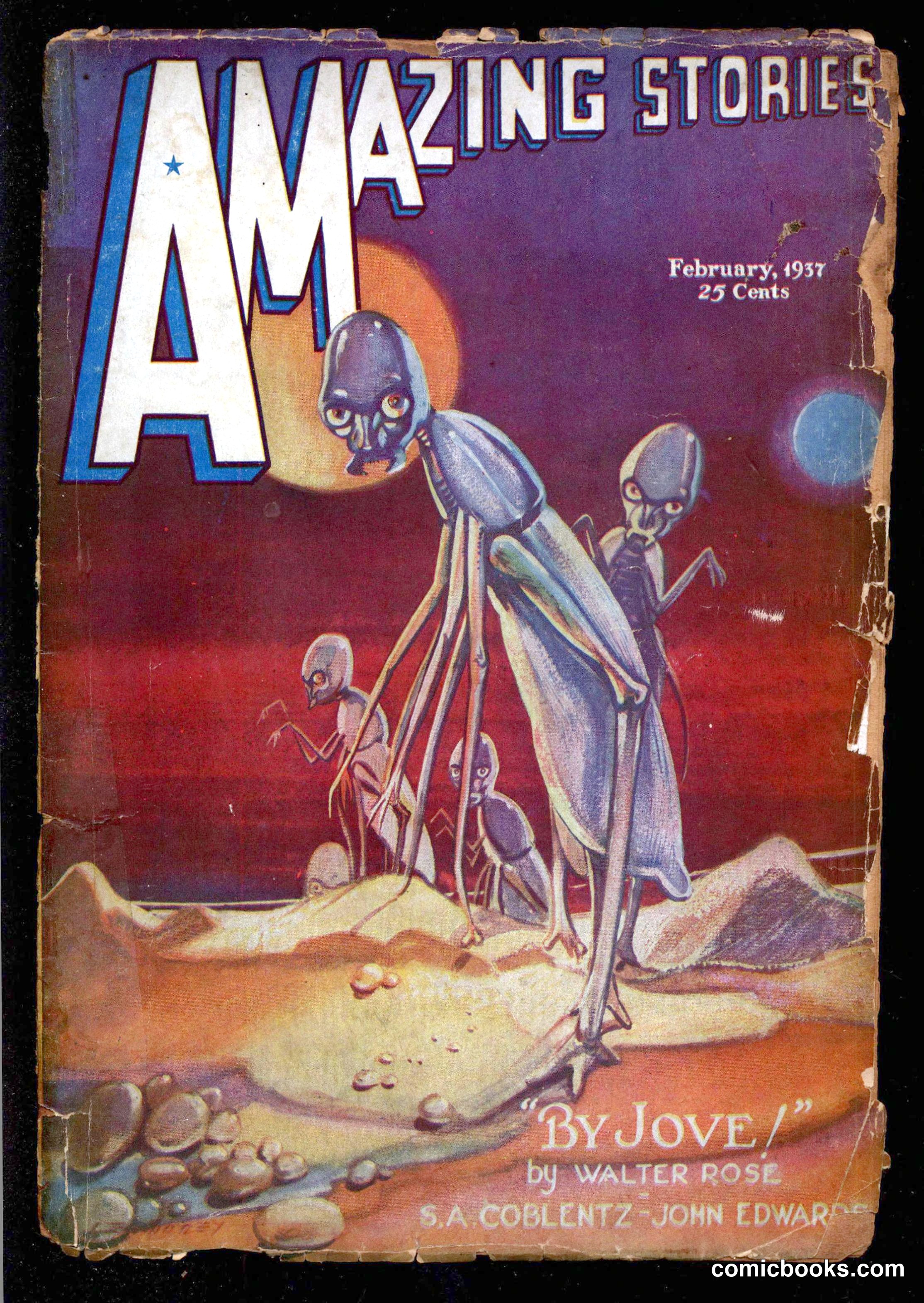 Amazing Stories, February 1937