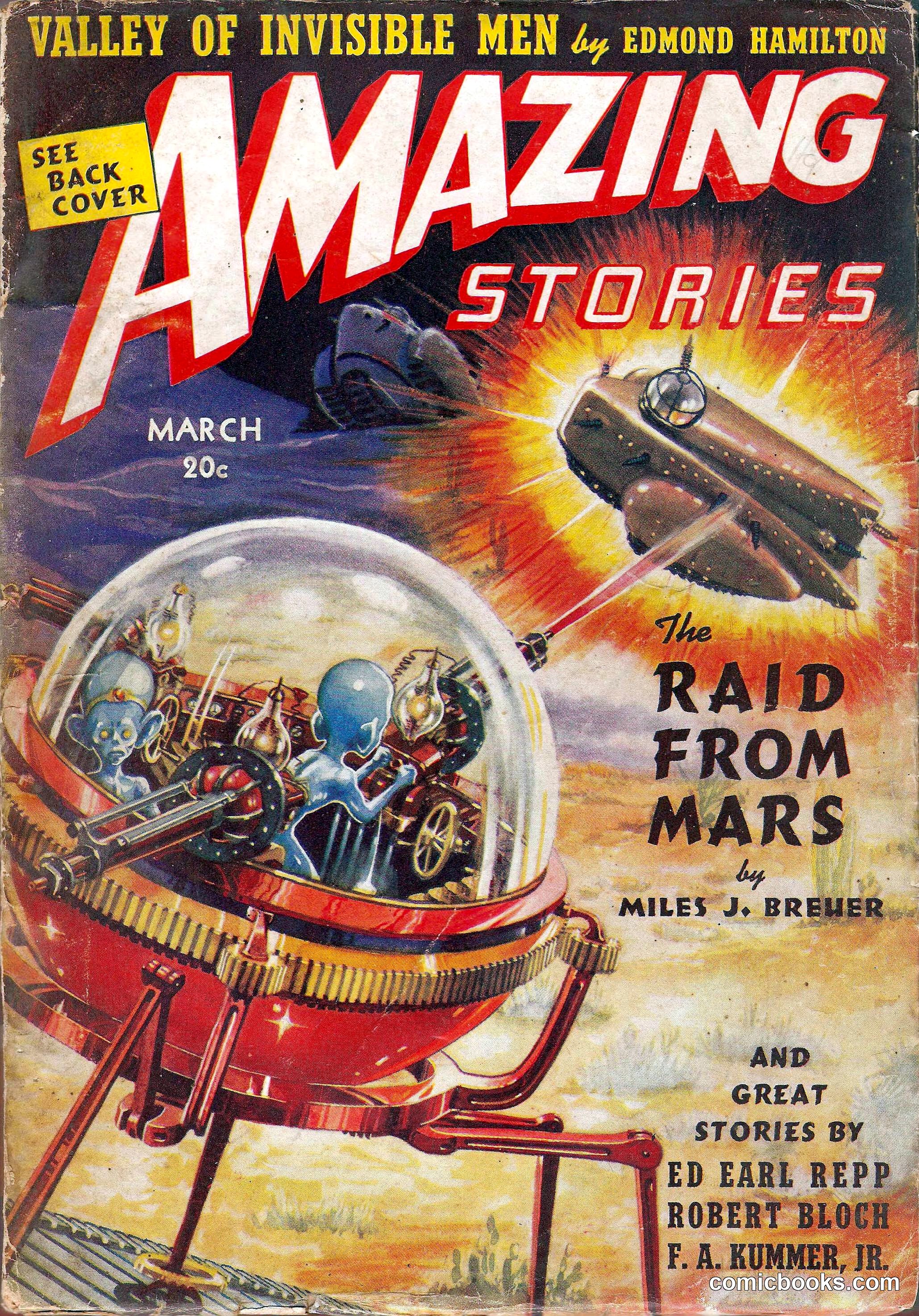 Amazing Stories, March 1939