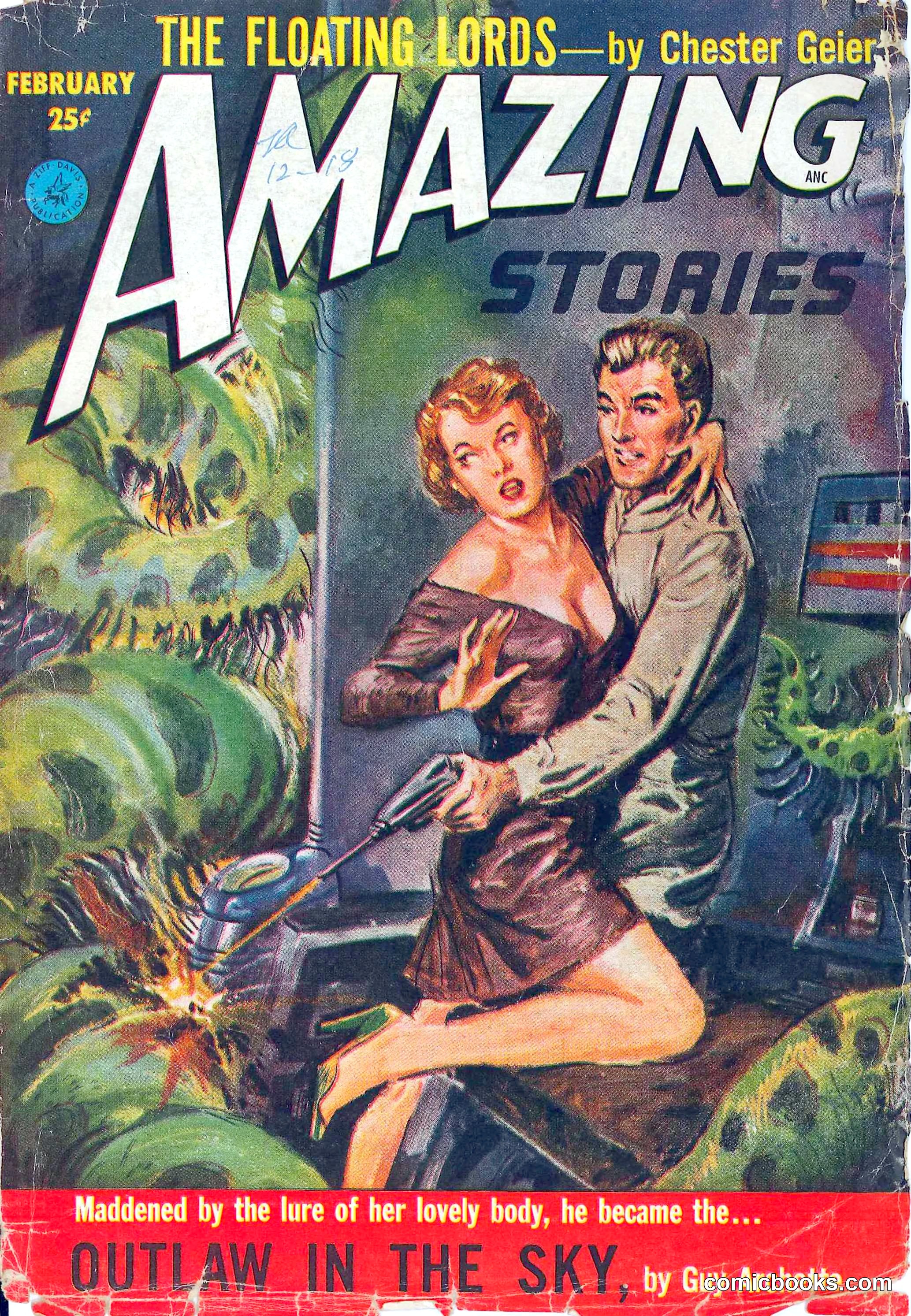 Amazing Stories, February 1953