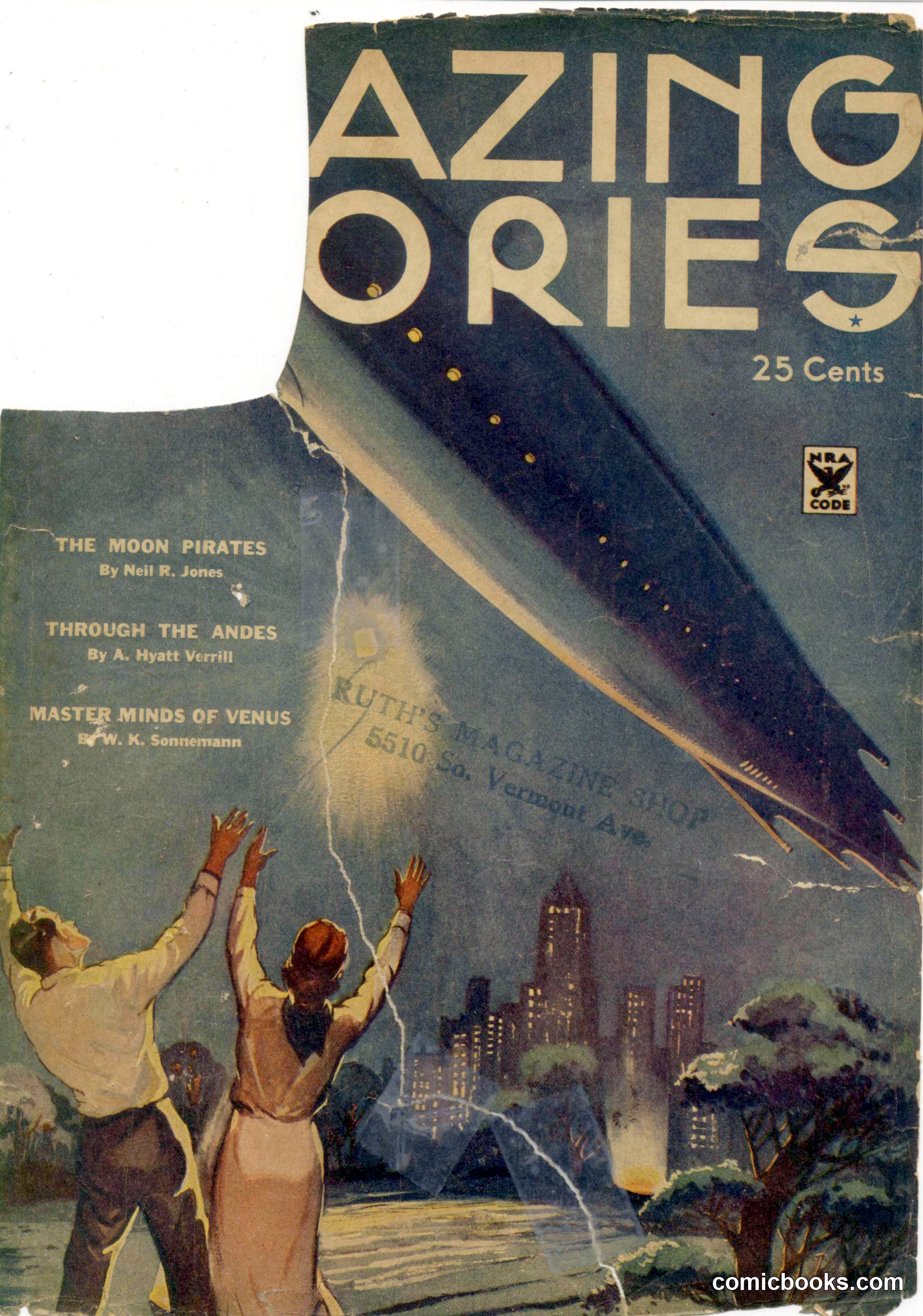 Amazing Stories, Volume 9, Number 5